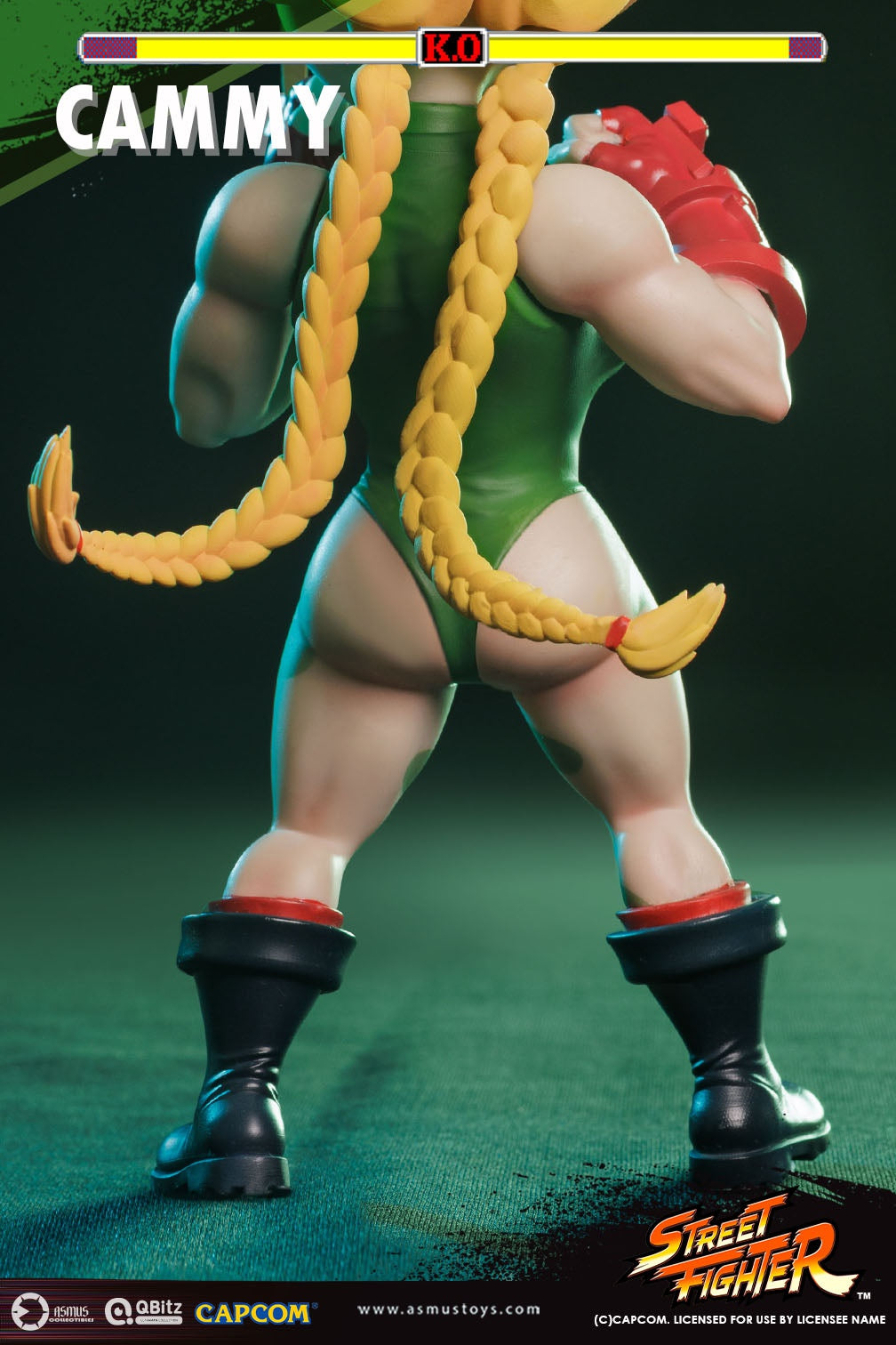 PRE-ORDER Asmus Toys - QBitz XL - Street Fighter - Cammy