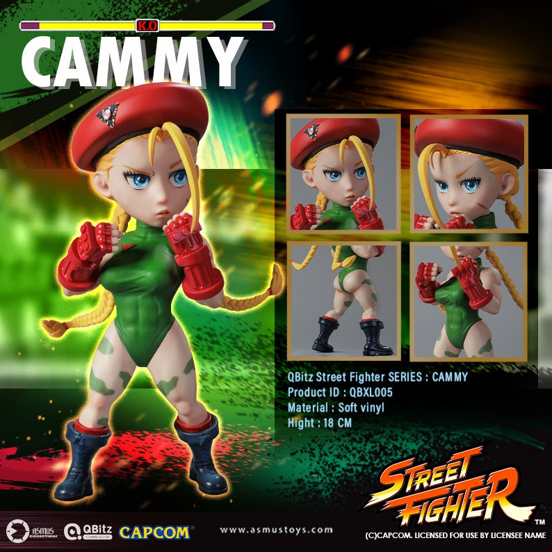 PRE-ORDER Asmus Toys - QBitz XL - Street Fighter - Cammy