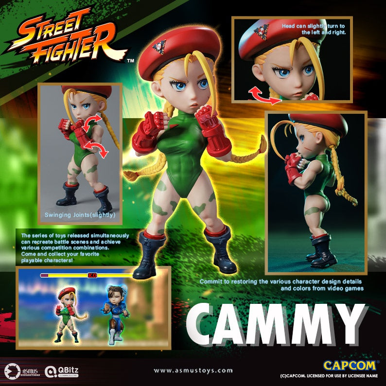 PRE-ORDER Asmus Toys - QBitz XL - Street Fighter - Cammy
