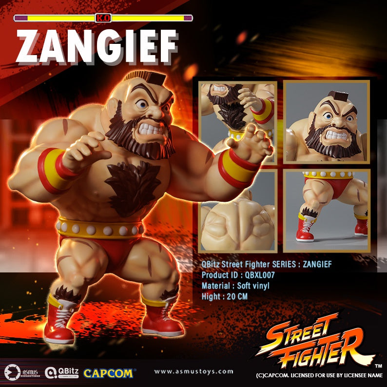 PRE-ORDER Asmus Toys - QBitz XL - Street Fighter - Zangief