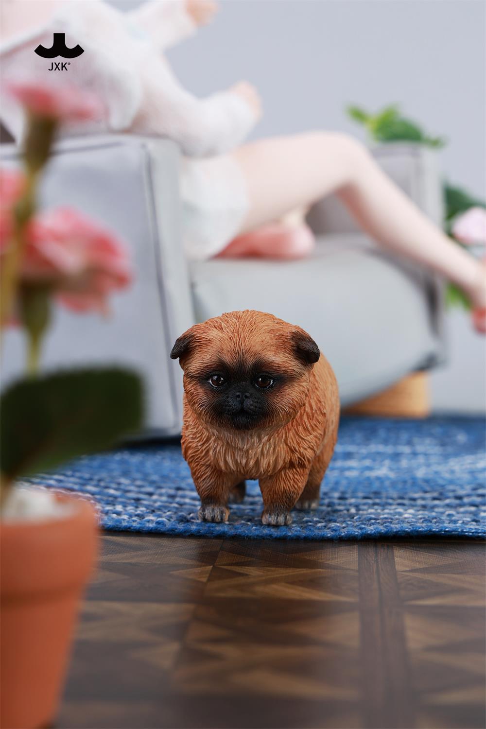 PRE-ORDER JXK - Dada the Yellow Pomeranian 1/6