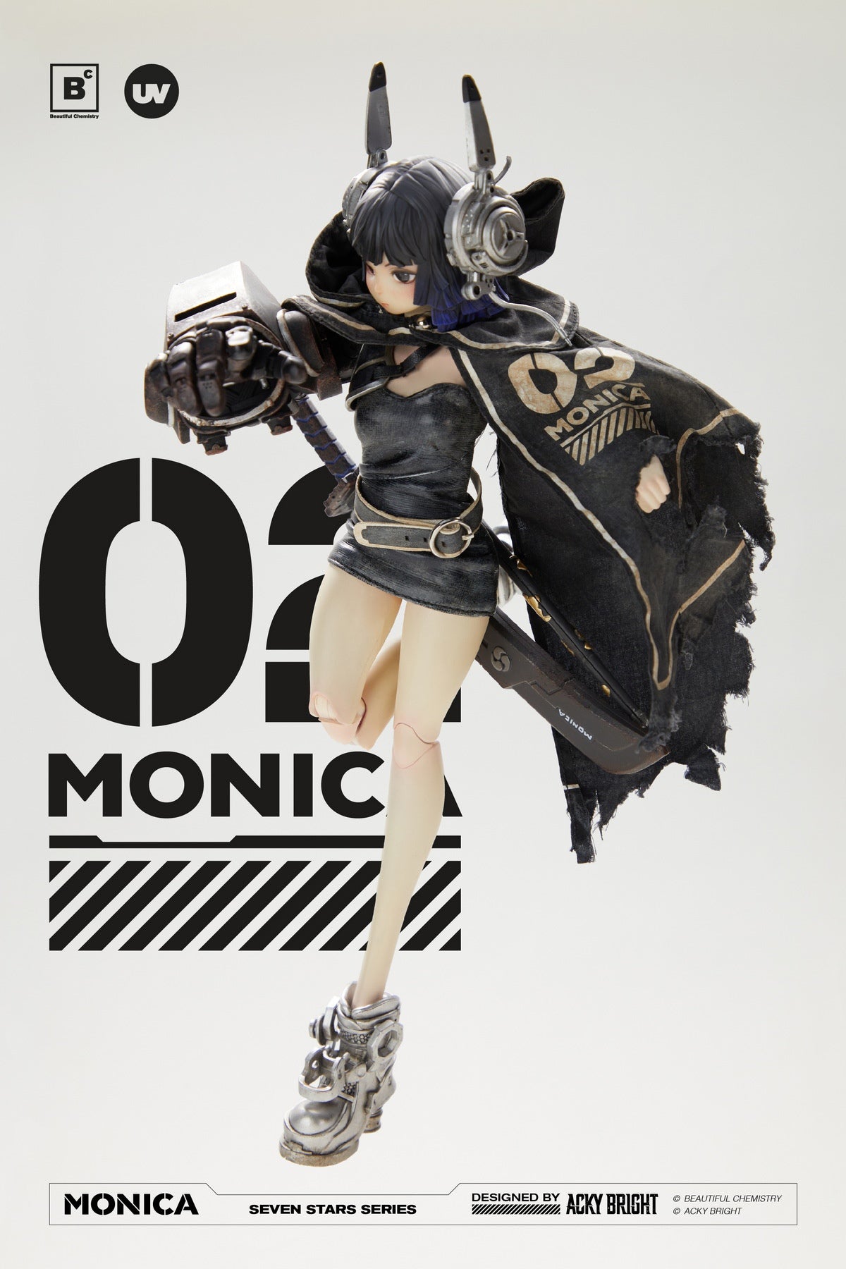 PRE-ORDER Underverse - Beautiful Chemistry x Acky Bright Seven Stars Series No.02 - Monica 1/6