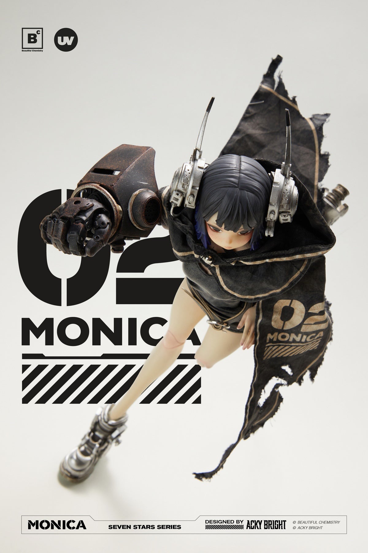 PRE-ORDER Underverse - Beautiful Chemistry x Acky Bright Seven Stars Series No.02 - Monica 1/6