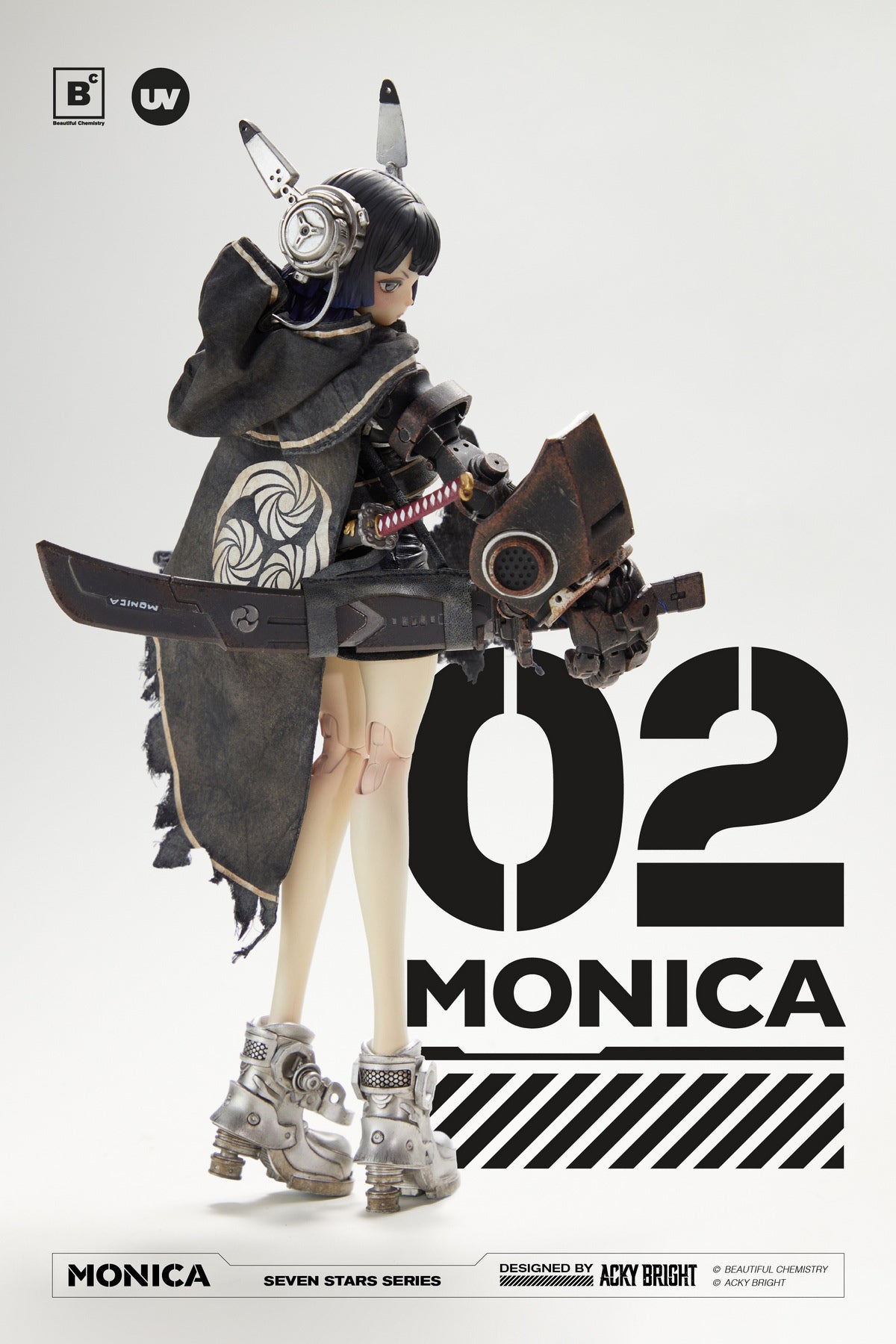 PRE-ORDER Underverse - Beautiful Chemistry x Acky Bright Seven Stars Series No.02 - Monica 1/6