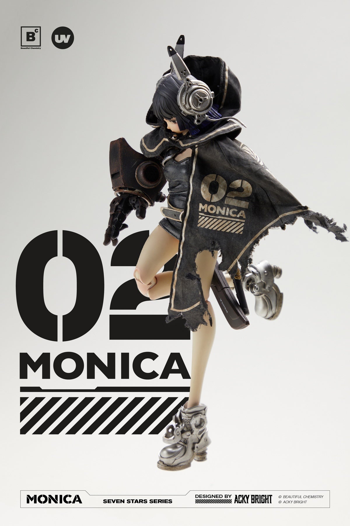 PRE-ORDER Underverse - Beautiful Chemistry x Acky Bright Seven Stars Series No.02 - Monica 1/6