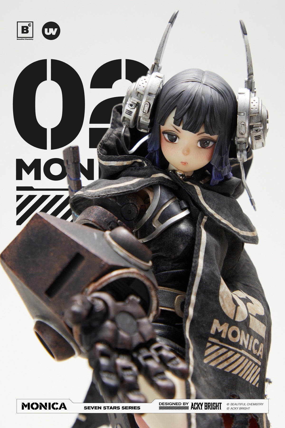 PRE-ORDER Underverse - Beautiful Chemistry x Acky Bright Seven Stars Series No.02 - Monica 1/6