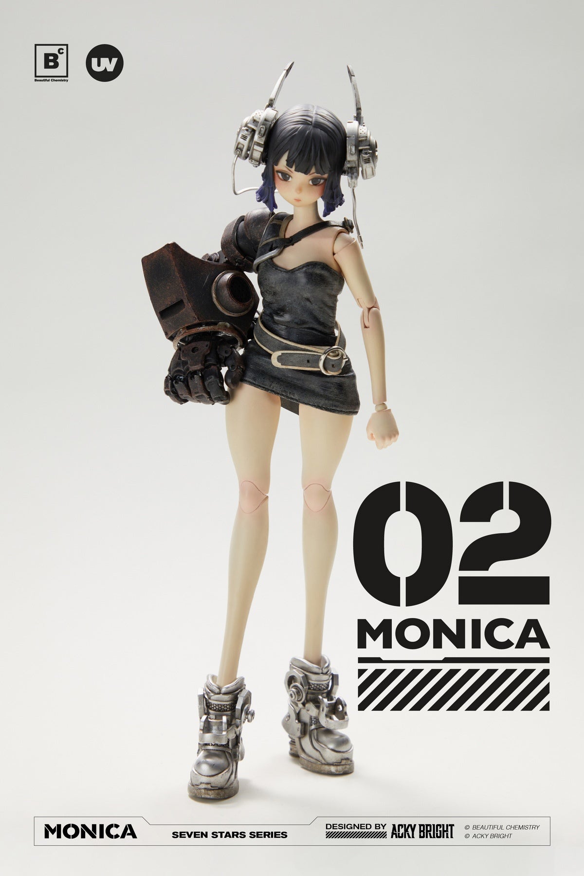PRE-ORDER Underverse - Beautiful Chemistry x Acky Bright Seven Stars Series No.02 - Monica 1/6