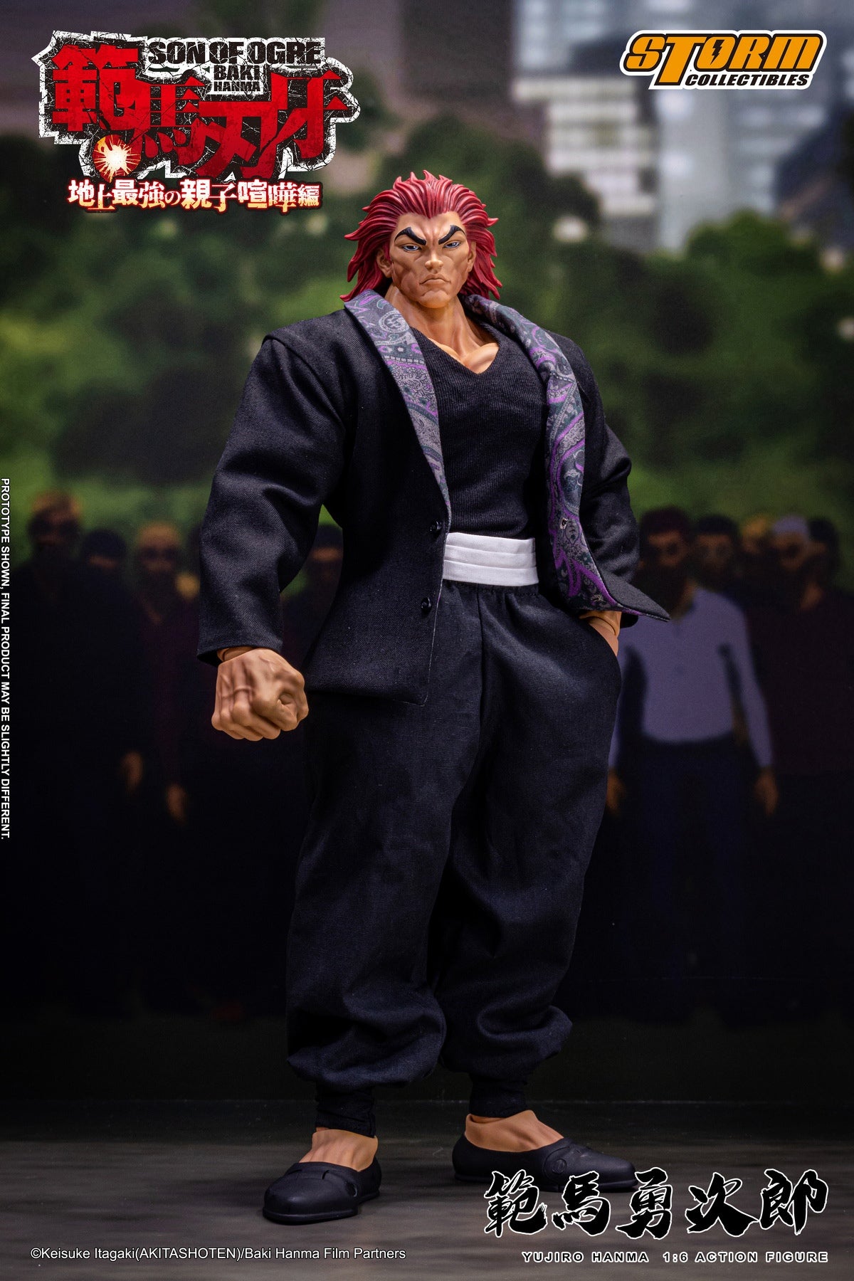 PRE-ORDER Storm Collectibles - Son of Ogre Baki - Yujiro Hanma 1/6