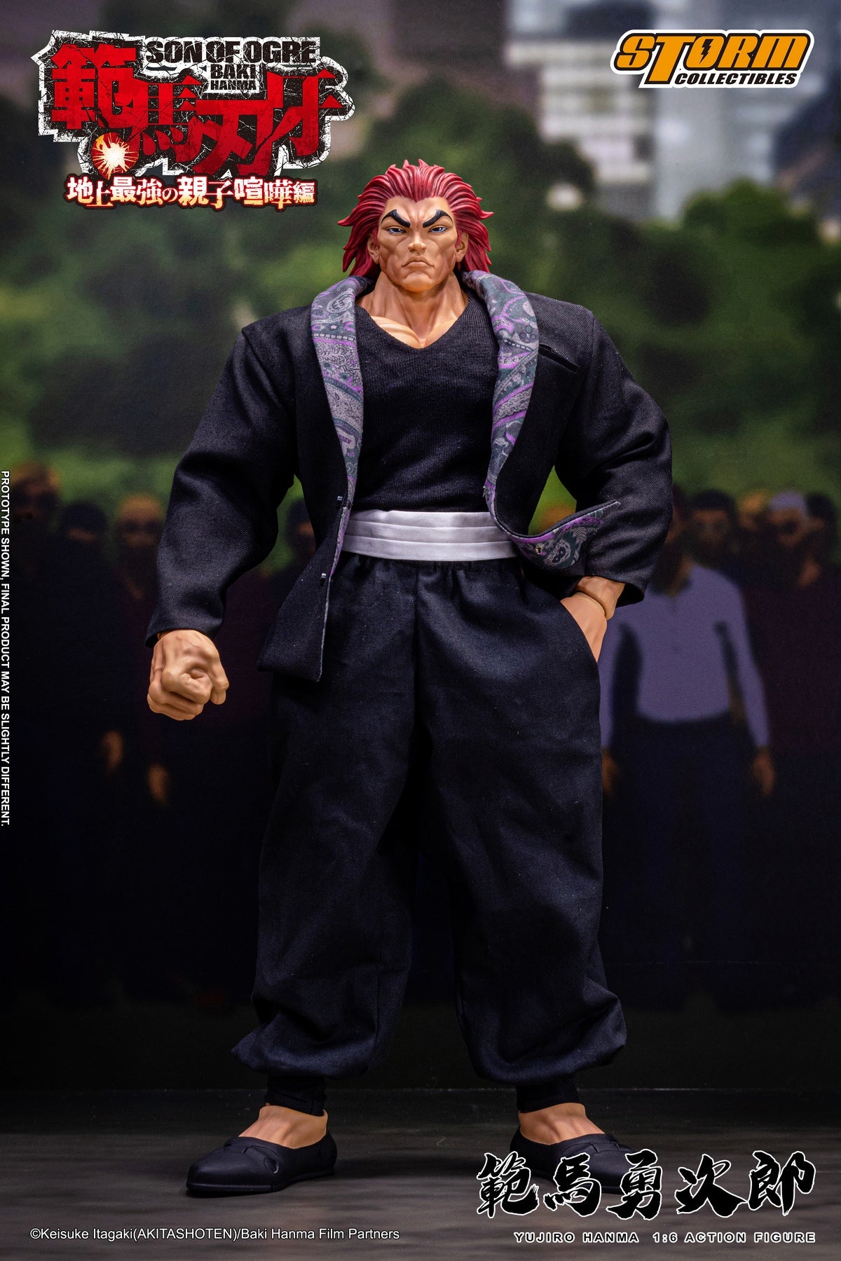 PRE-ORDER Storm Collectibles - Son of Ogre Baki - Yujiro Hanma 1/6