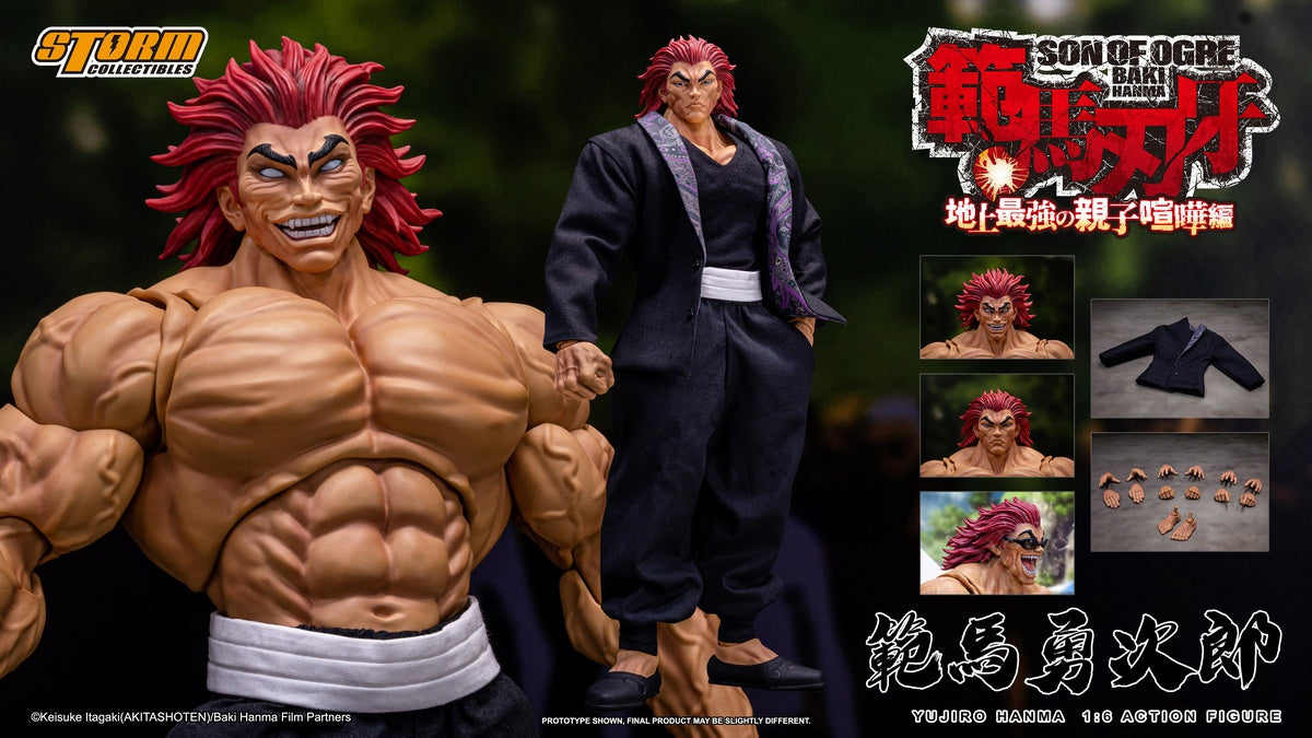 PRE-ORDER Storm Collectibles - Son of Ogre Baki - Yujiro Hanma 1/6