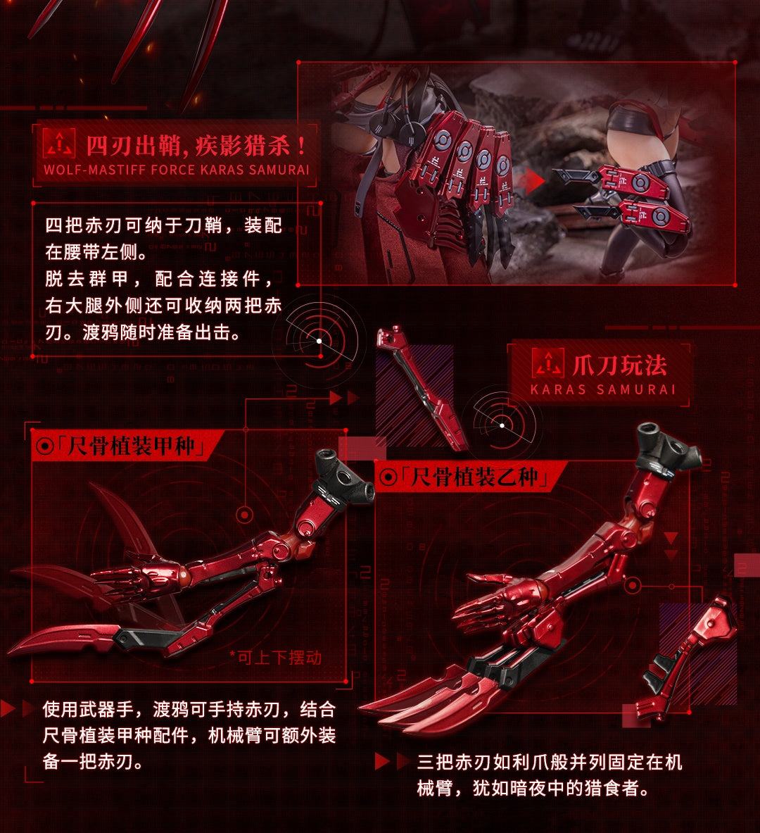 PRE-ORDER Animester - Wolf-Mastiff Force Karas Samurai 1/9