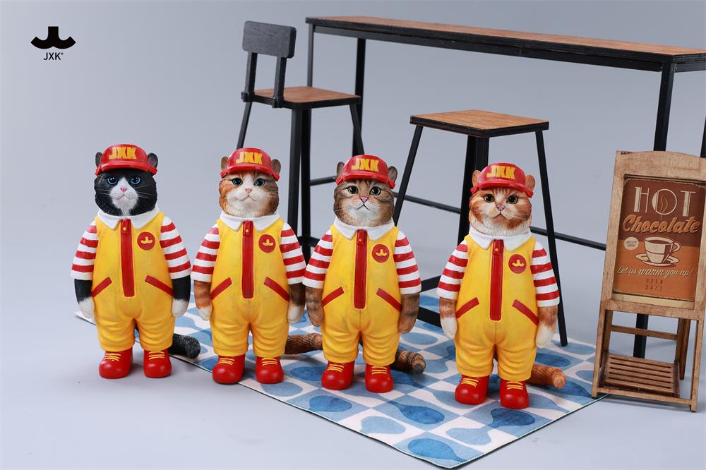 PRE-ORDER JXK - Clown Cat Static Animal: A