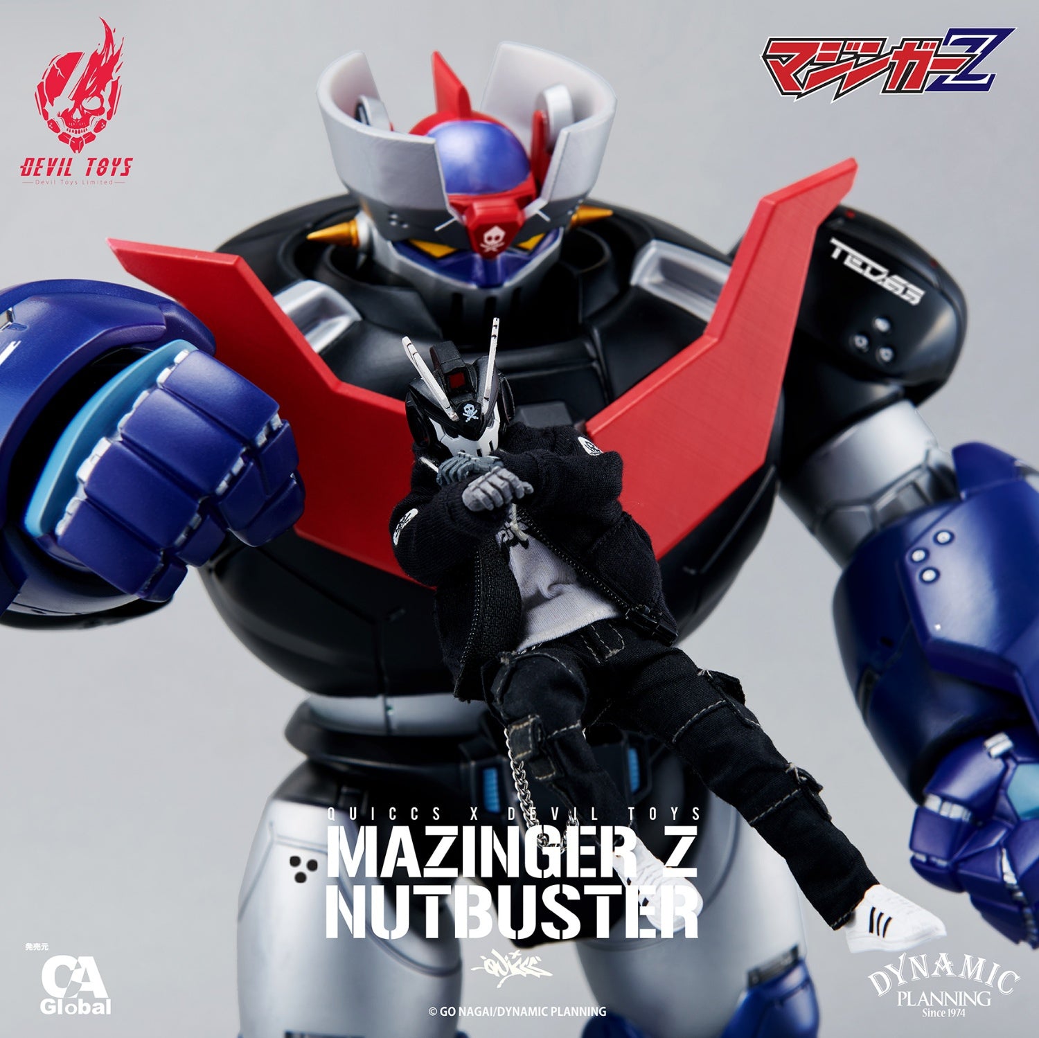 PRE-ORDER Devil Toys - Quiccs Mazinger Z Nutbuster 1/12
