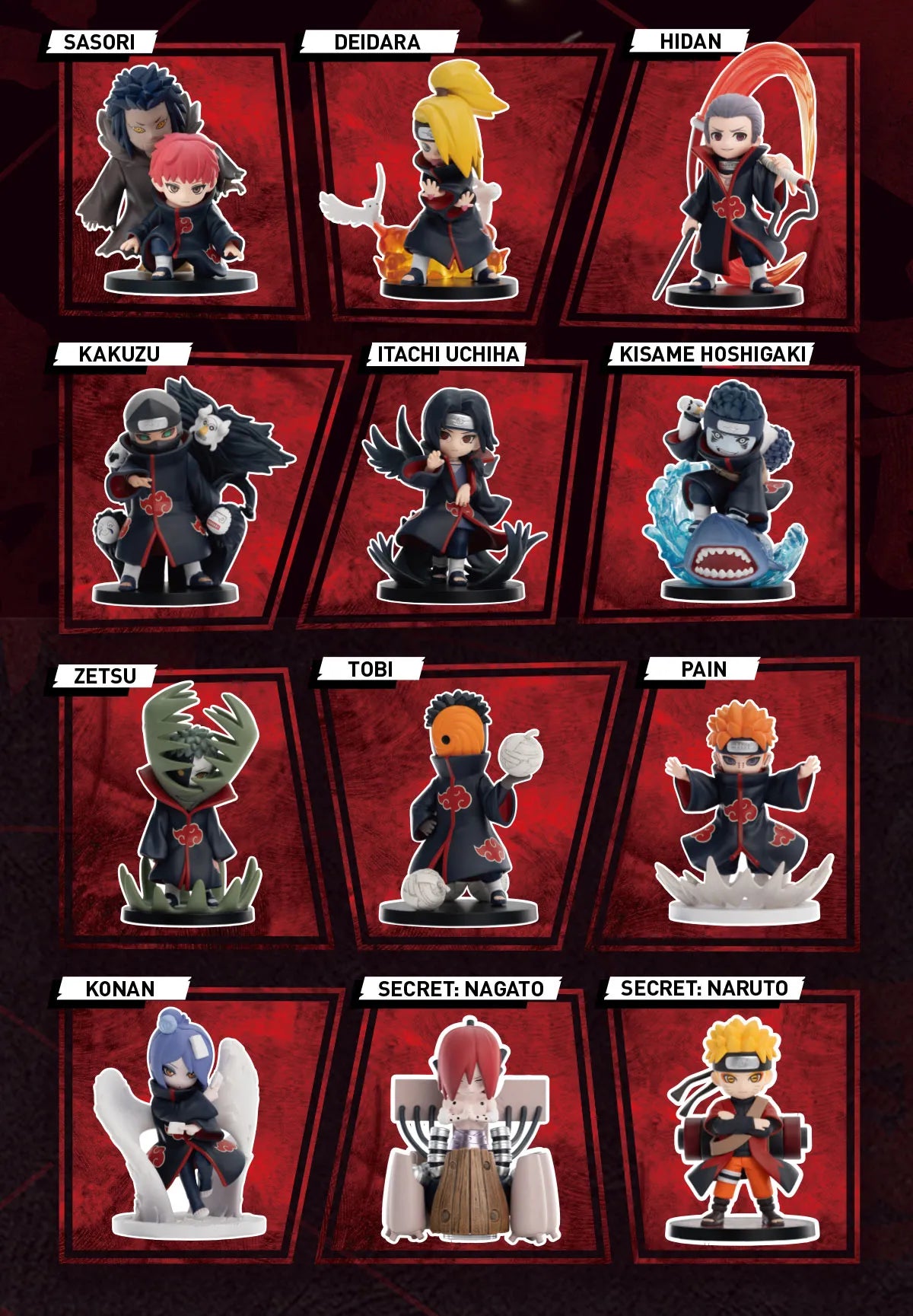 IN-STOCK POP MART x GONG - Naruto Shippuden Series - Battle Against Ak