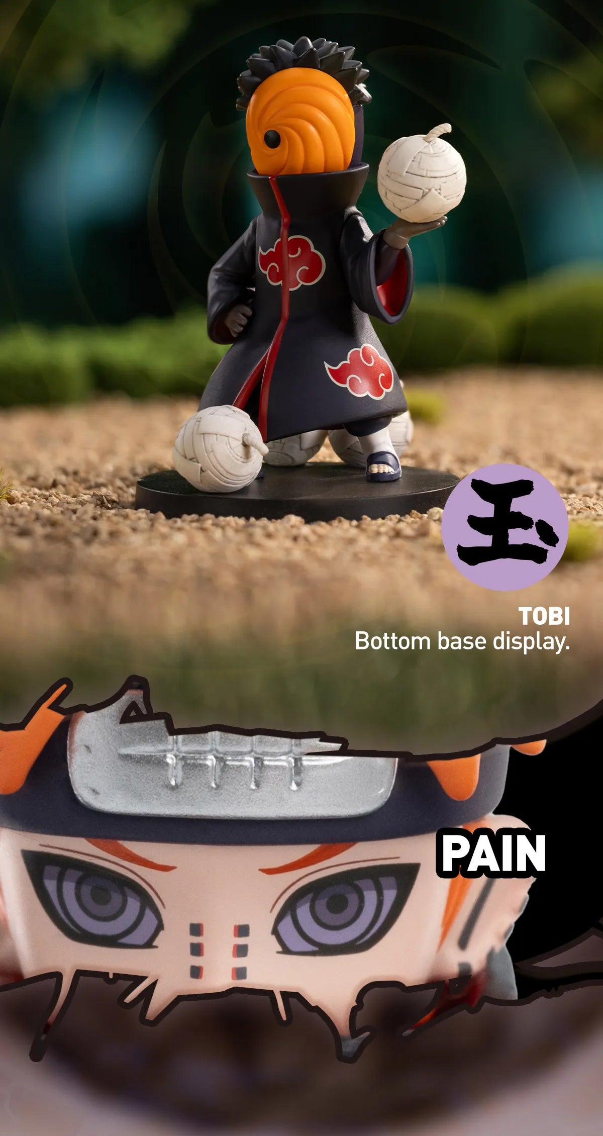 SPECIAL ORDER POP MART x GONG - Naruto Shippuden Series - Battle Against Akatsuki Themed Figure