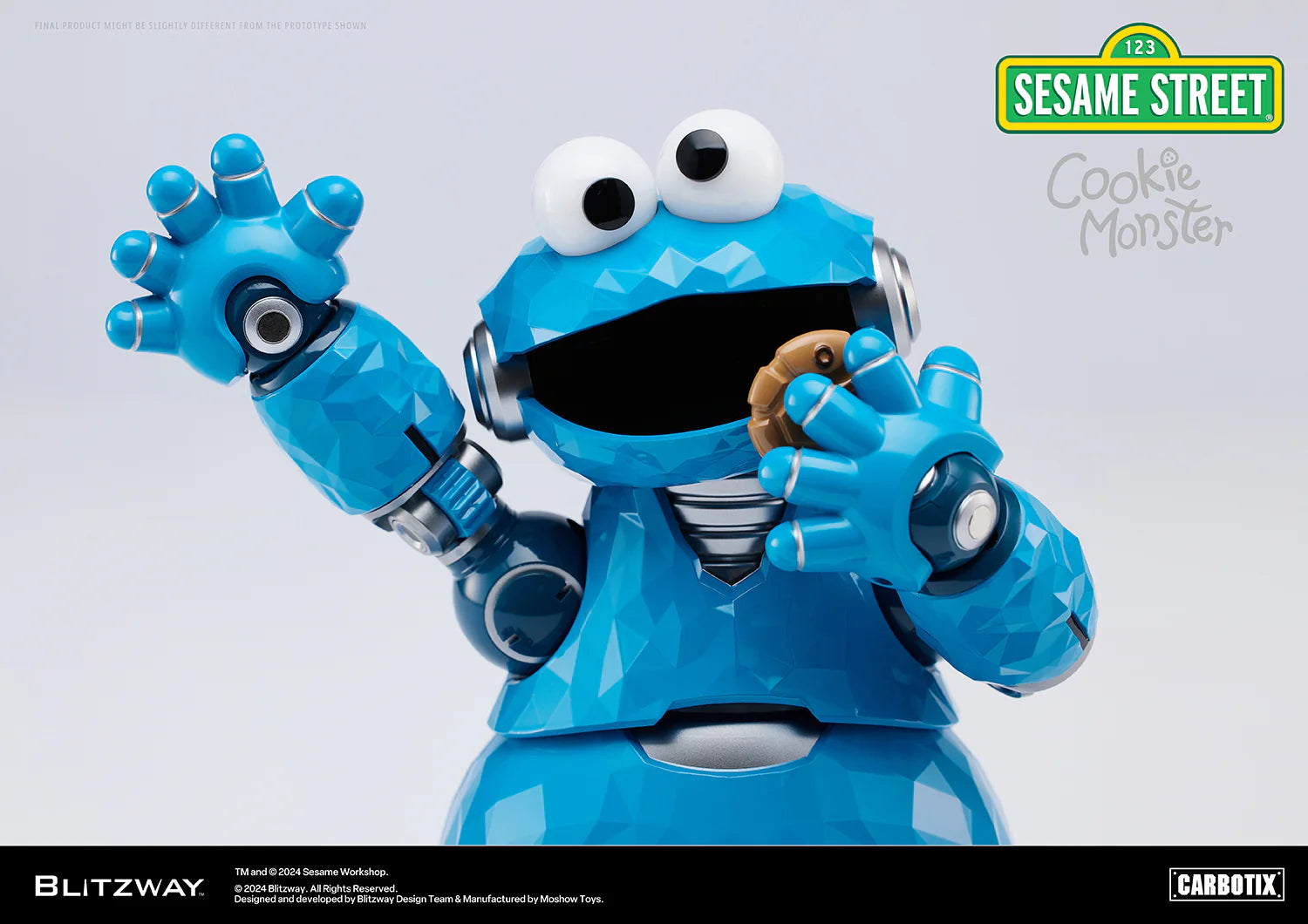 PRE-ORDER Blitzway - CARBOTIX - Sesame Street - Cookie Monster