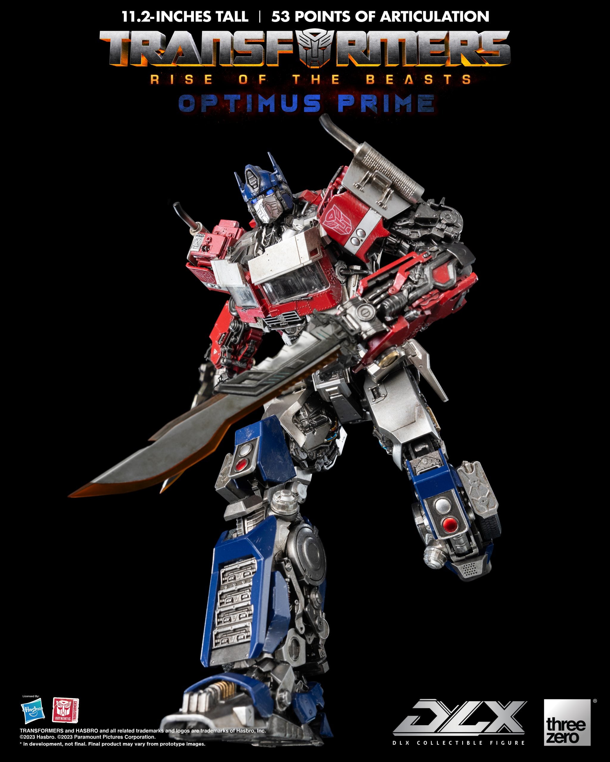 PRE-ORDER threezero - Transformers: Rise of the Beasts - DLX Optimus Prime