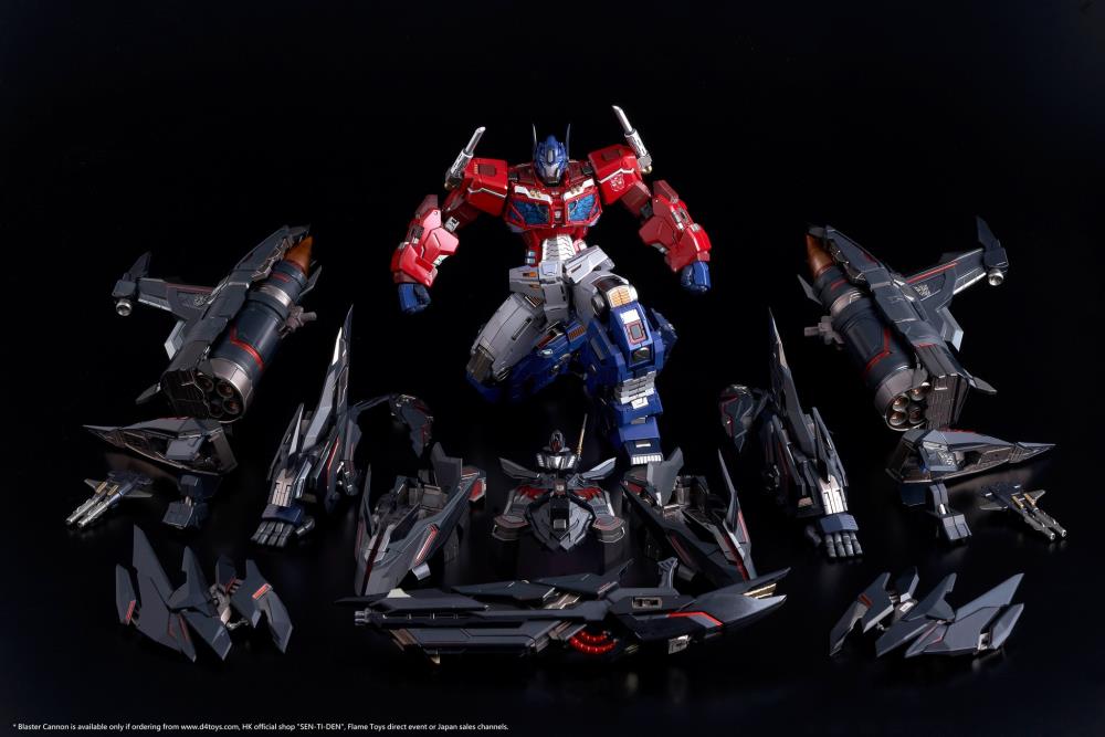 PRE-ORDER Flame Toys - Kuro Kara Kuri - Transformers - Jet Power Armor for Optimus Prime
