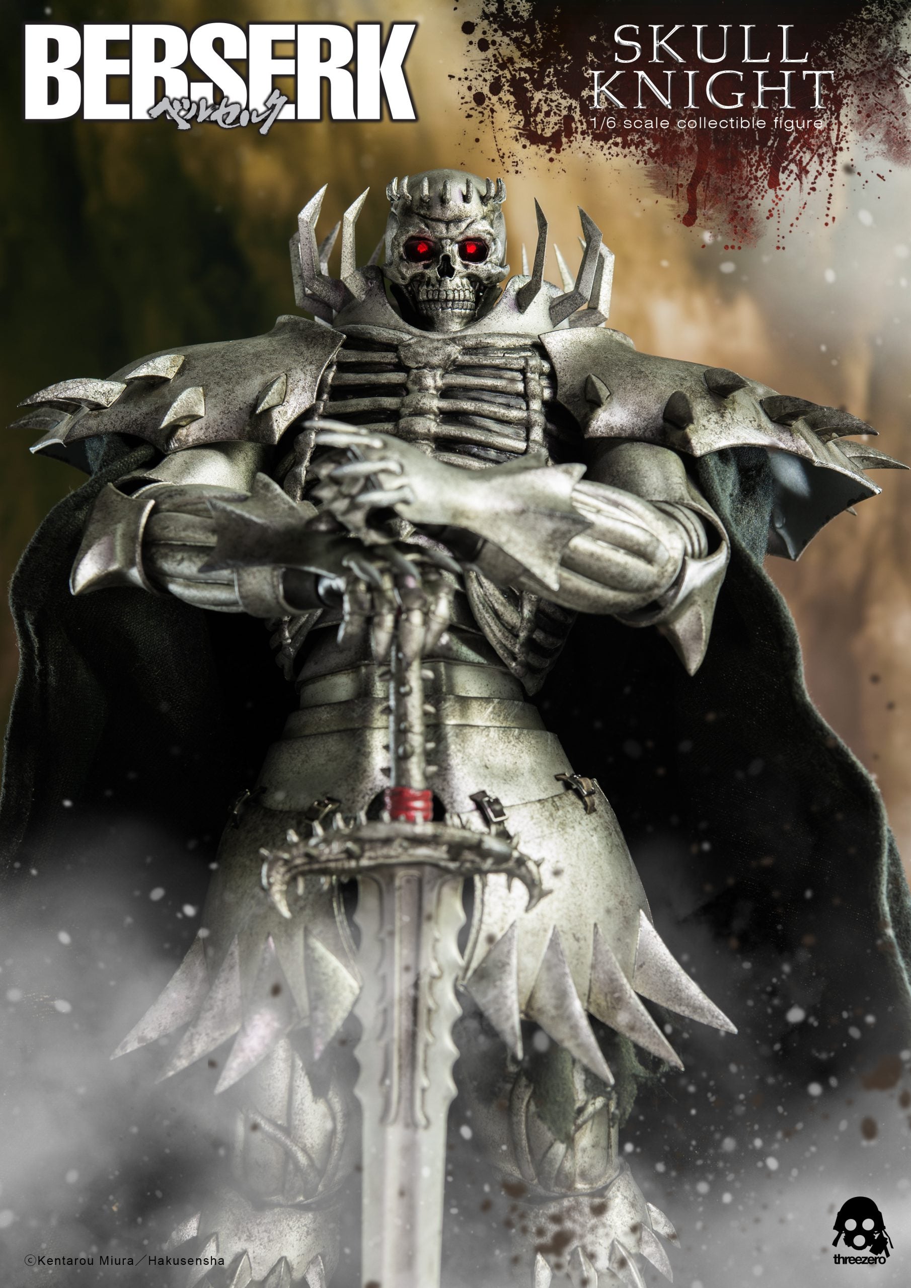 PRE-ORDER threezero - BERSERK - Skull Knight: Exclusive Ver. 1/6