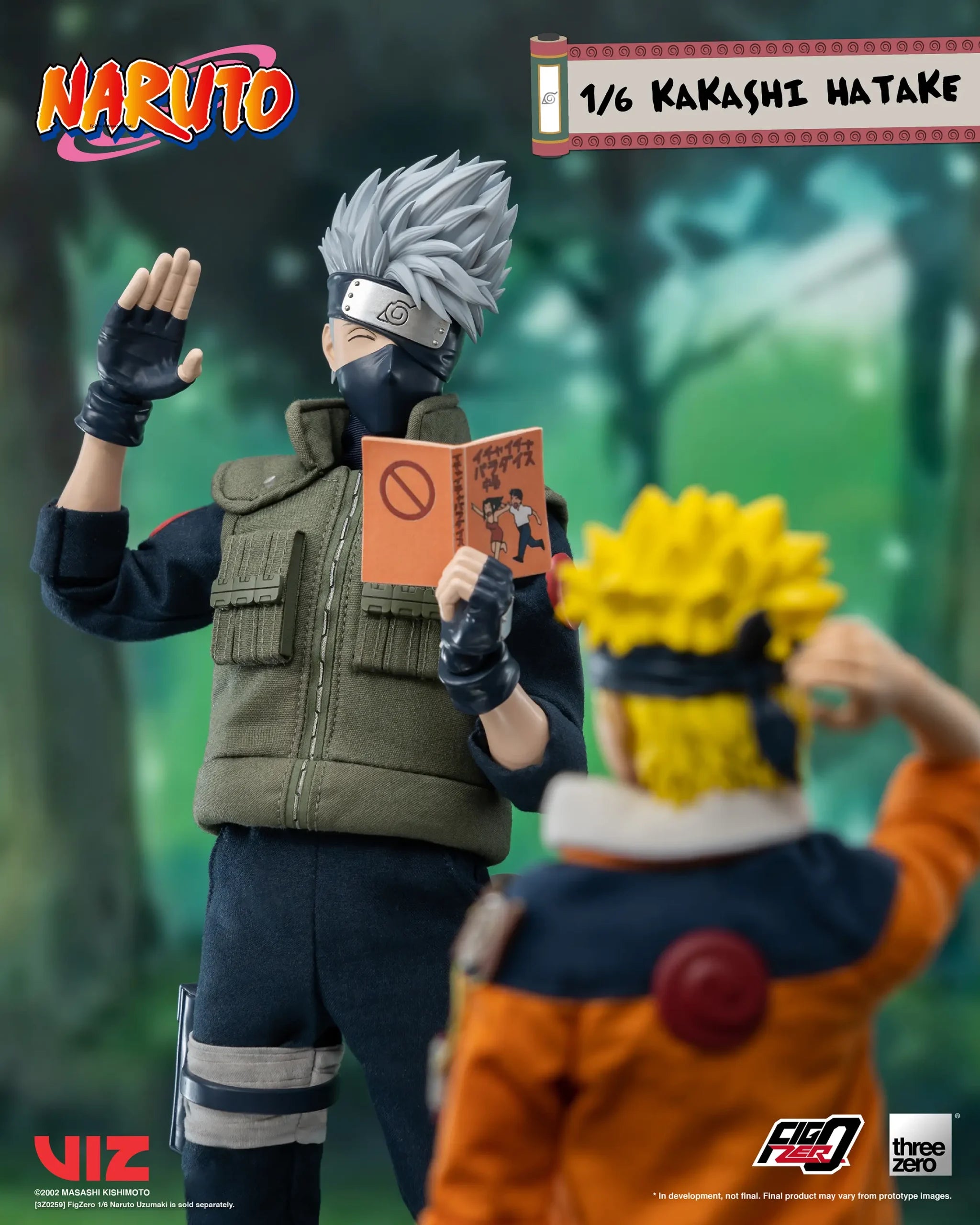 PRE-ORDER threezero - FigZero - Naruto - Kakashi Hatake 1/6