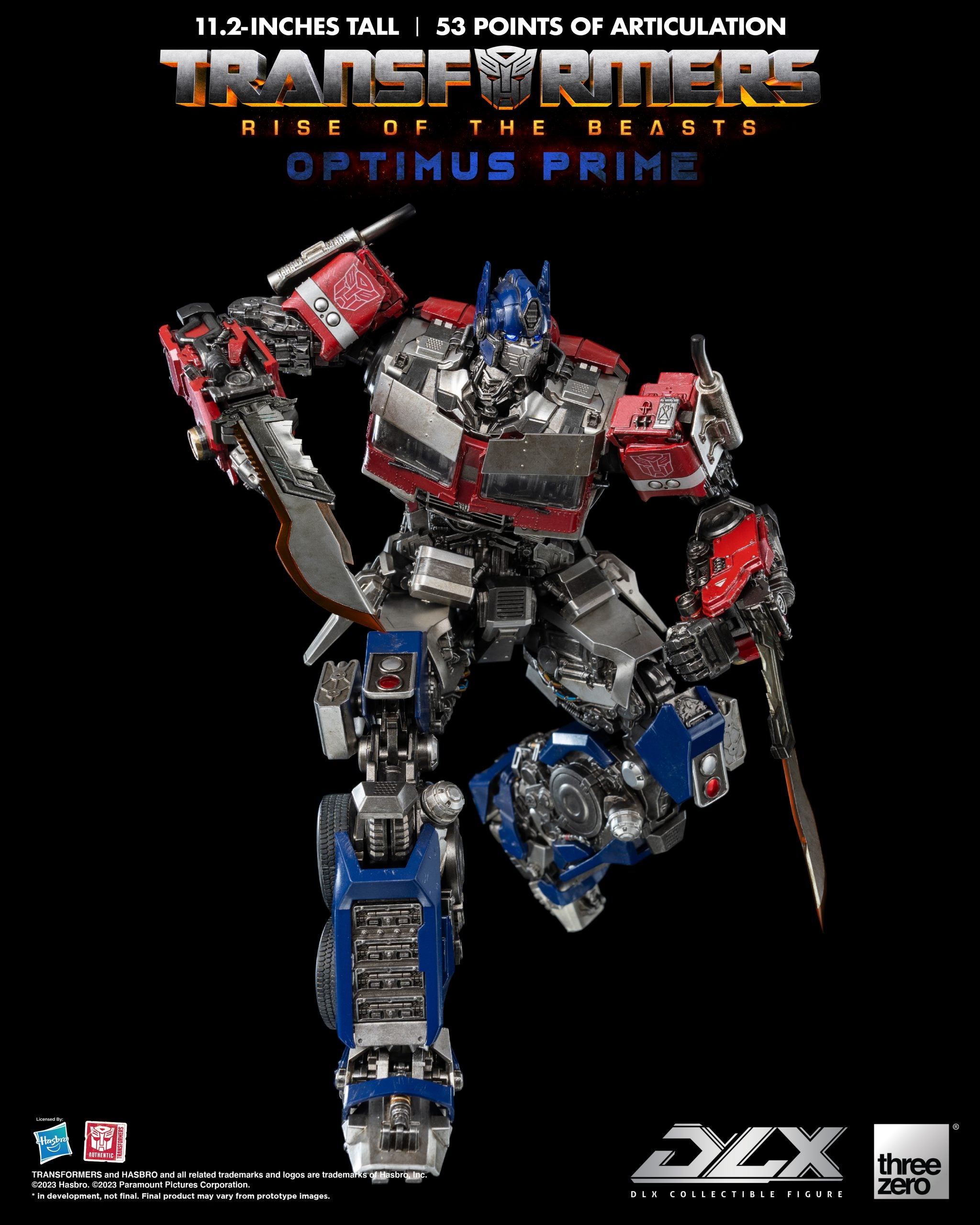 PRE-ORDER threezero - Transformers: Rise of the Beasts - DLX Optimus Prime
