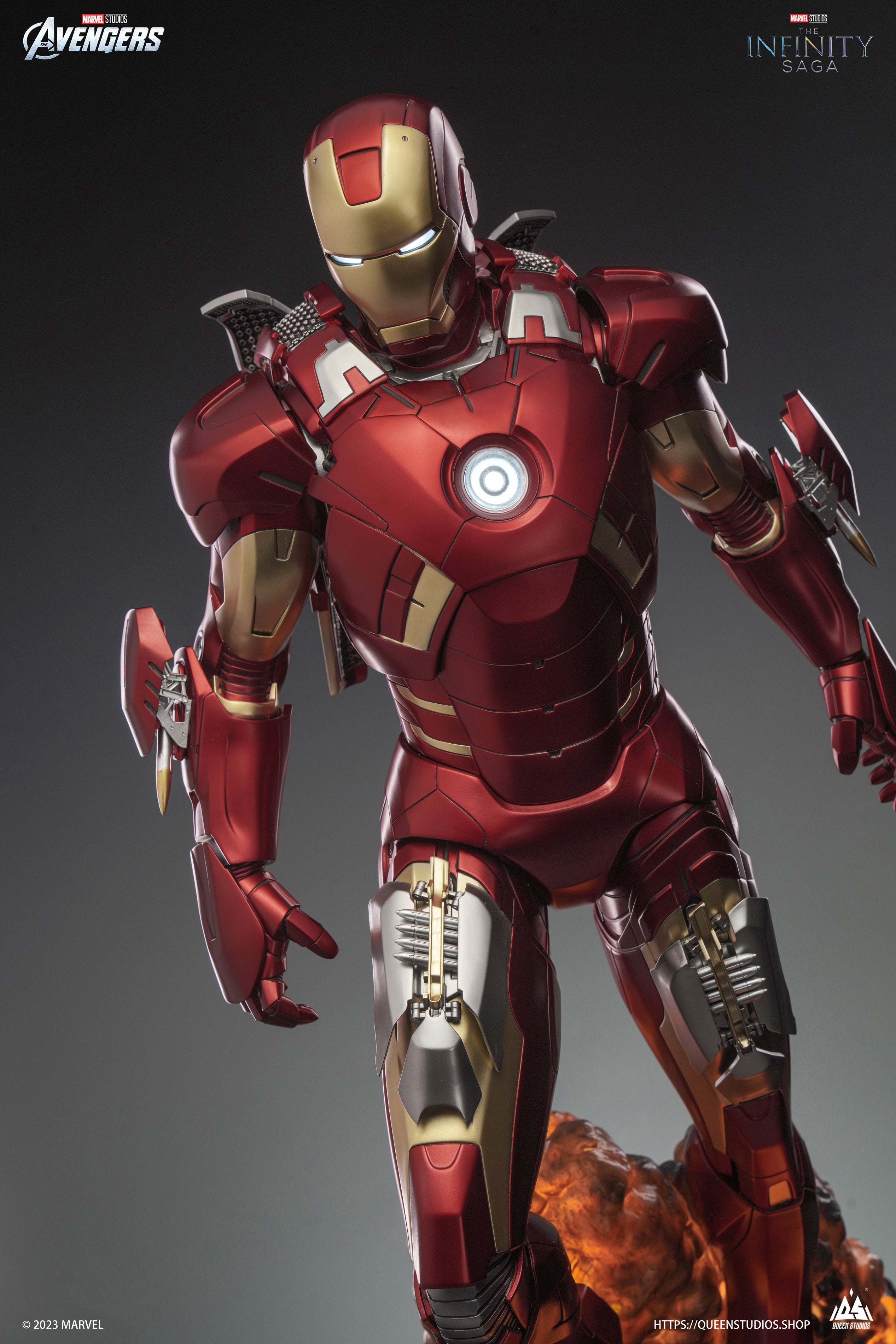 PRE-ORDER Queen Studios - The Avengers - Iron Man Mark 7 1/3