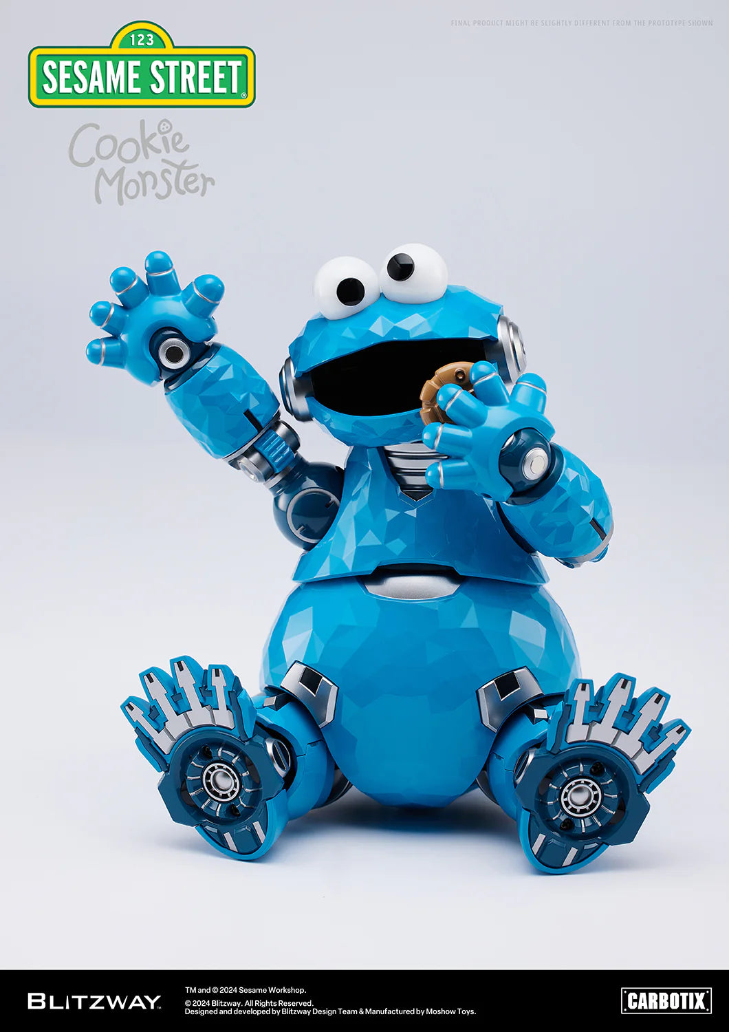 PRE-ORDER Blitzway - CARBOTIX - Sesame Street - Cookie Monster