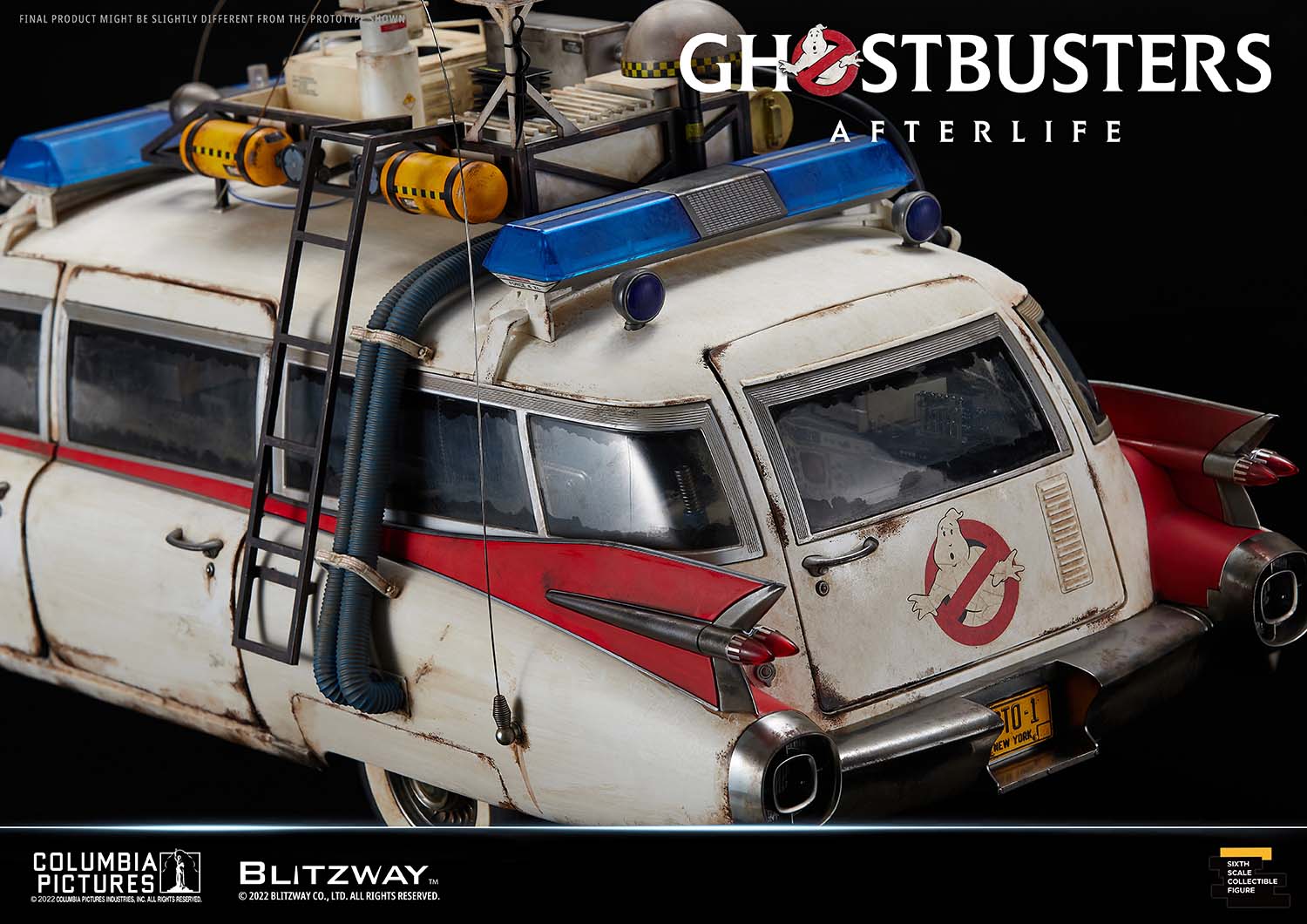 PRE-ORDER Blitzway - Ghostbuster: Afterlife - Ecto-1 1/6