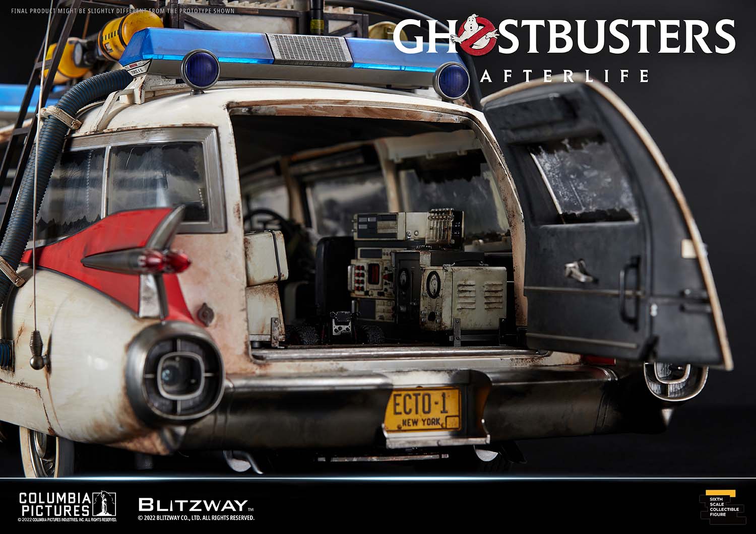 PRE-ORDER Blitzway - Ghostbuster: Afterlife - Ecto-1 1/6