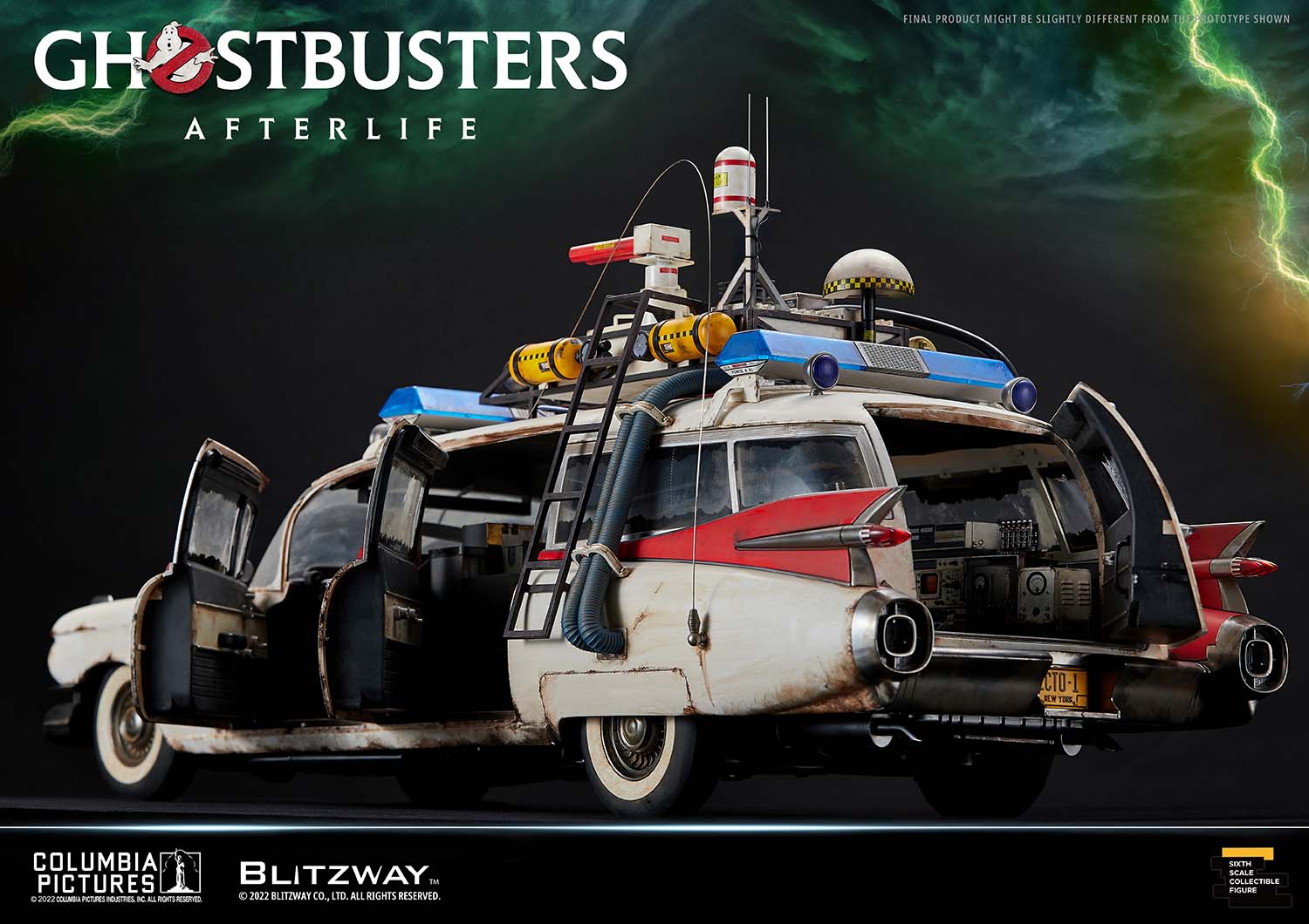 PRE-ORDER Blitzway - Ghostbuster: Afterlife - Ecto-1 1/6
