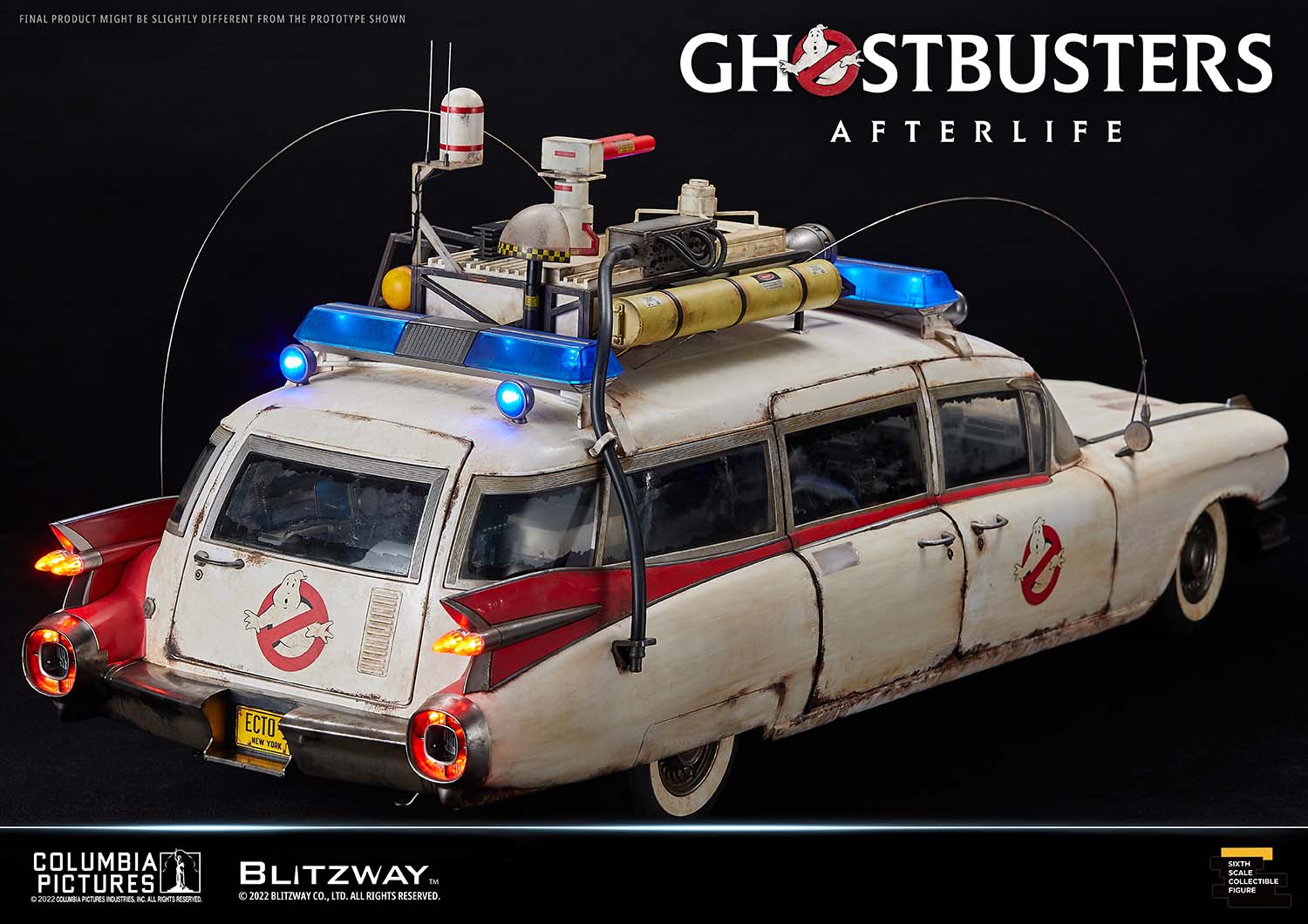 PRE-ORDER Blitzway - Ghostbuster: Afterlife - Ecto-1 1/6