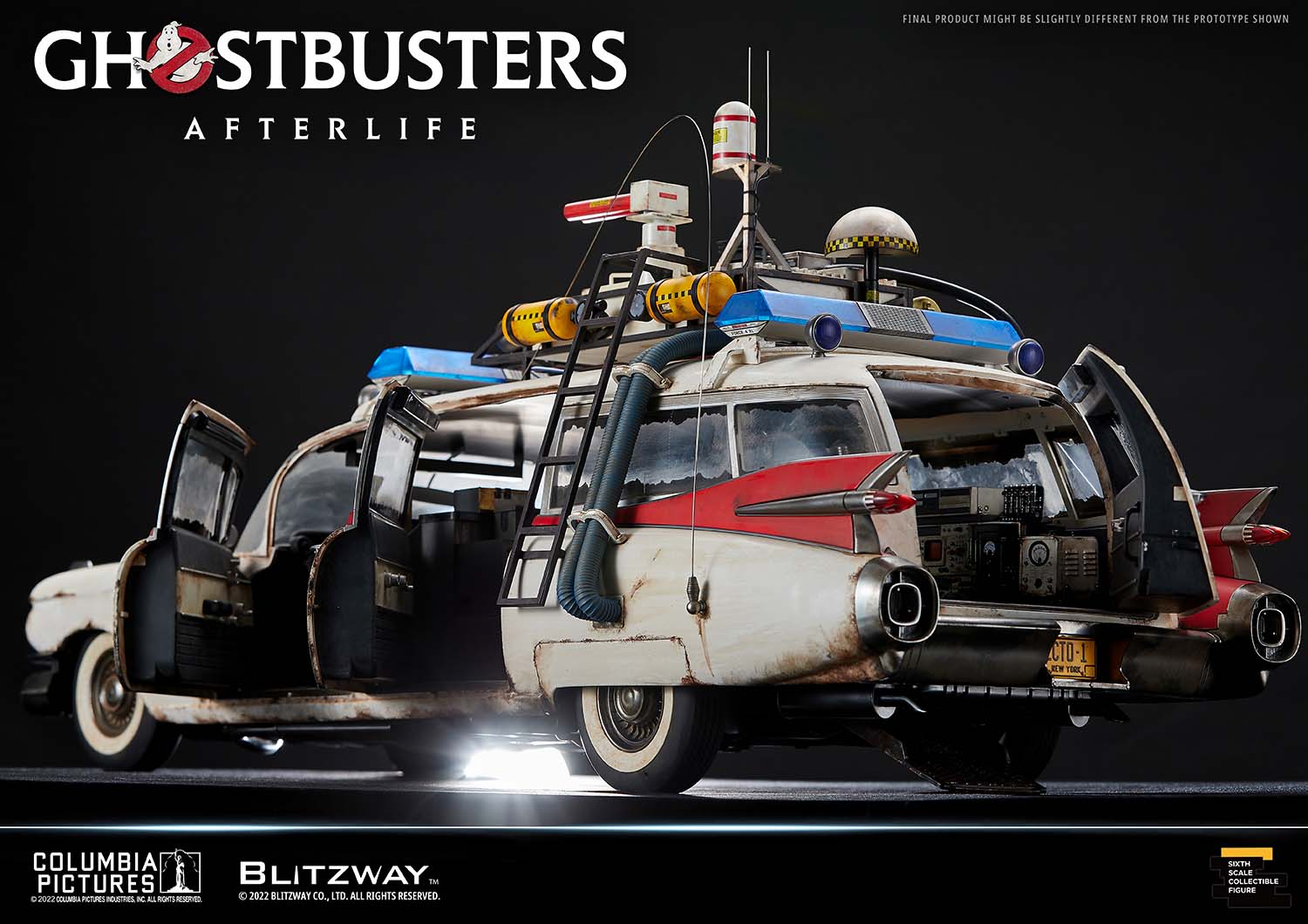 PRE-ORDER Blitzway - Ghostbuster: Afterlife - Ecto-1 1/6