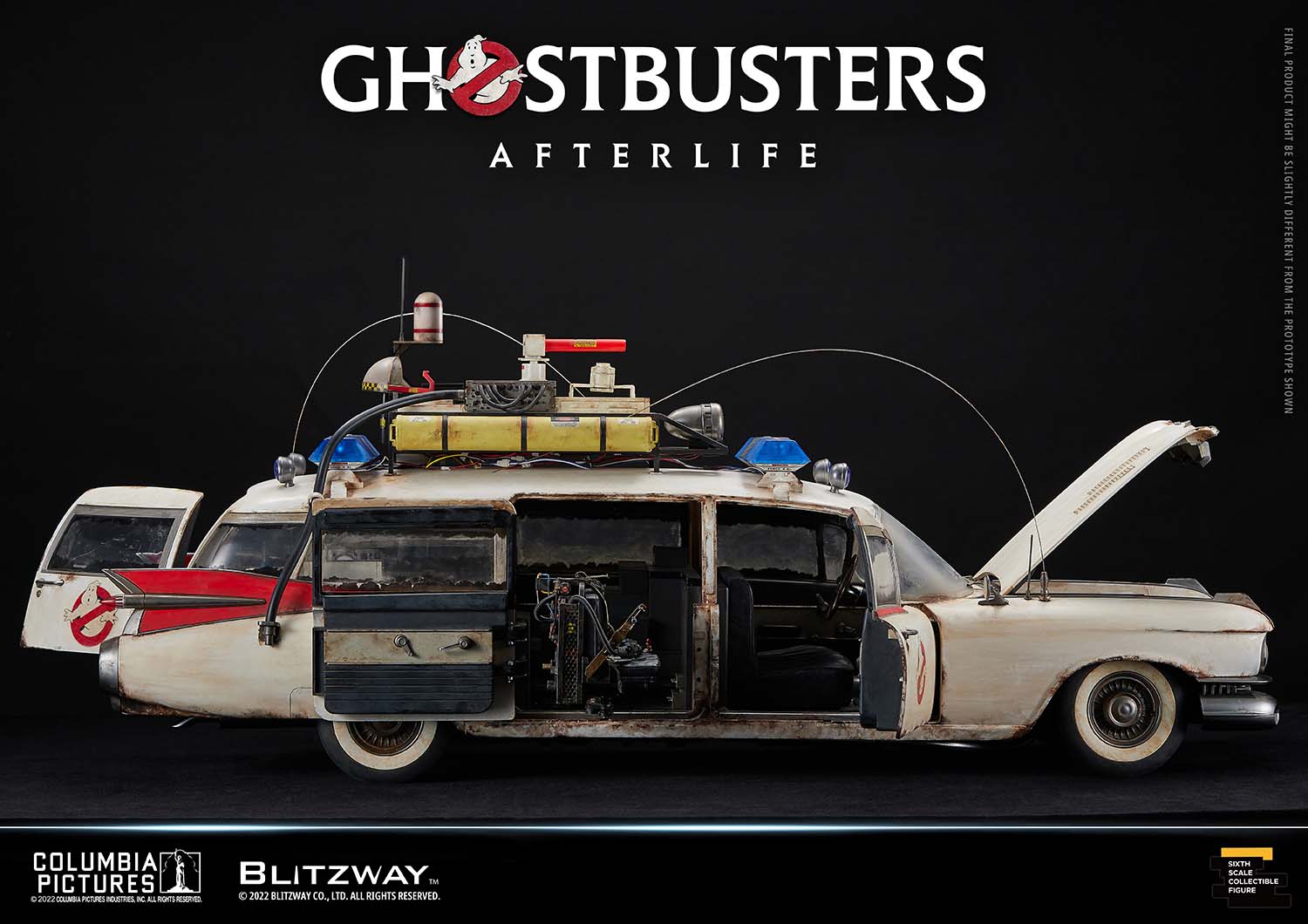 PRE-ORDER Blitzway - Ghostbuster: Afterlife - Ecto-1 1/6