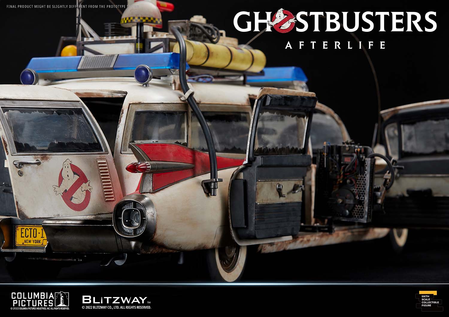 PRE-ORDER Blitzway - Ghostbuster: Afterlife - Ecto-1 1/6