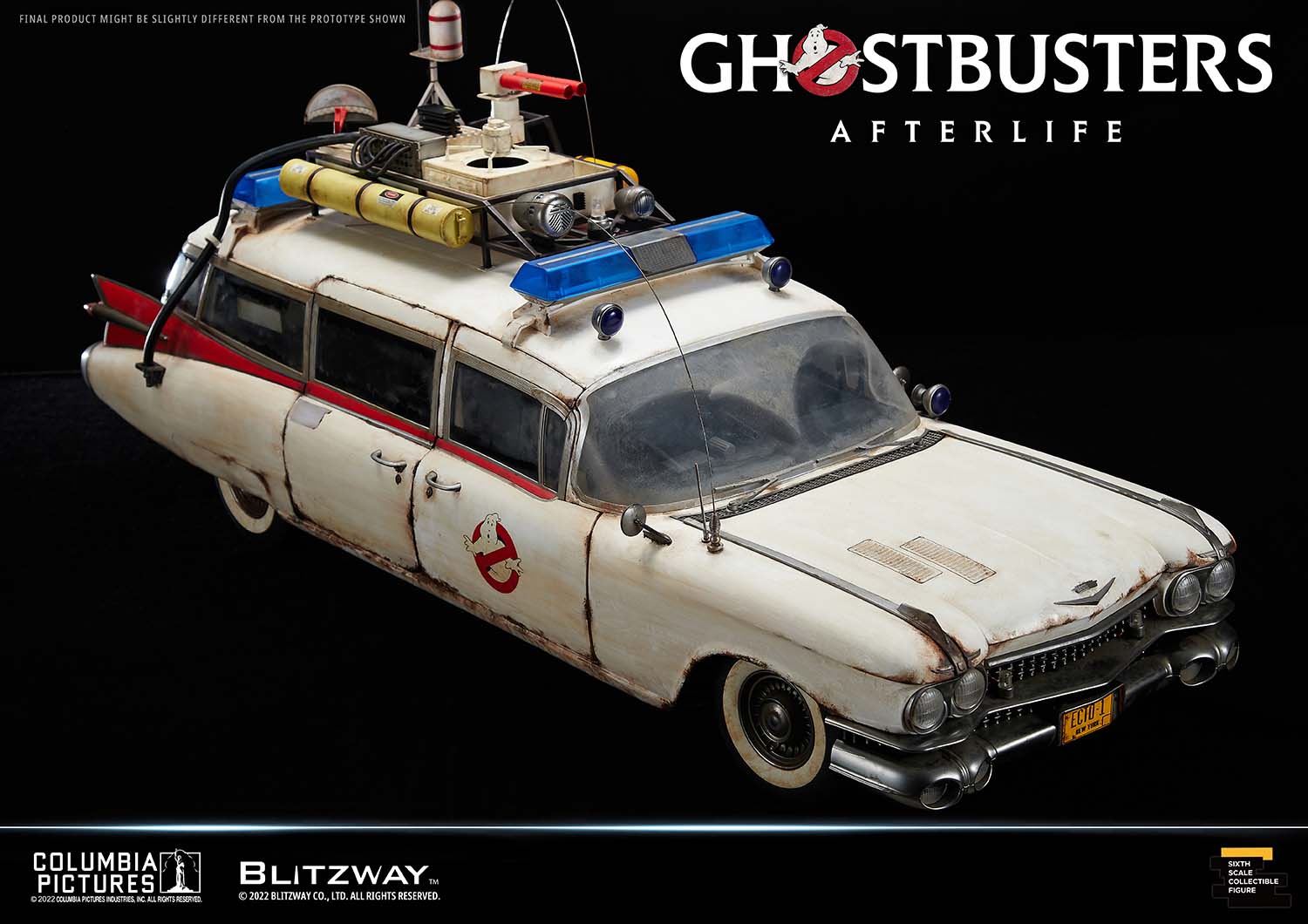 PRE-ORDER Blitzway - Ghostbuster: Afterlife - Ecto-1 1/6