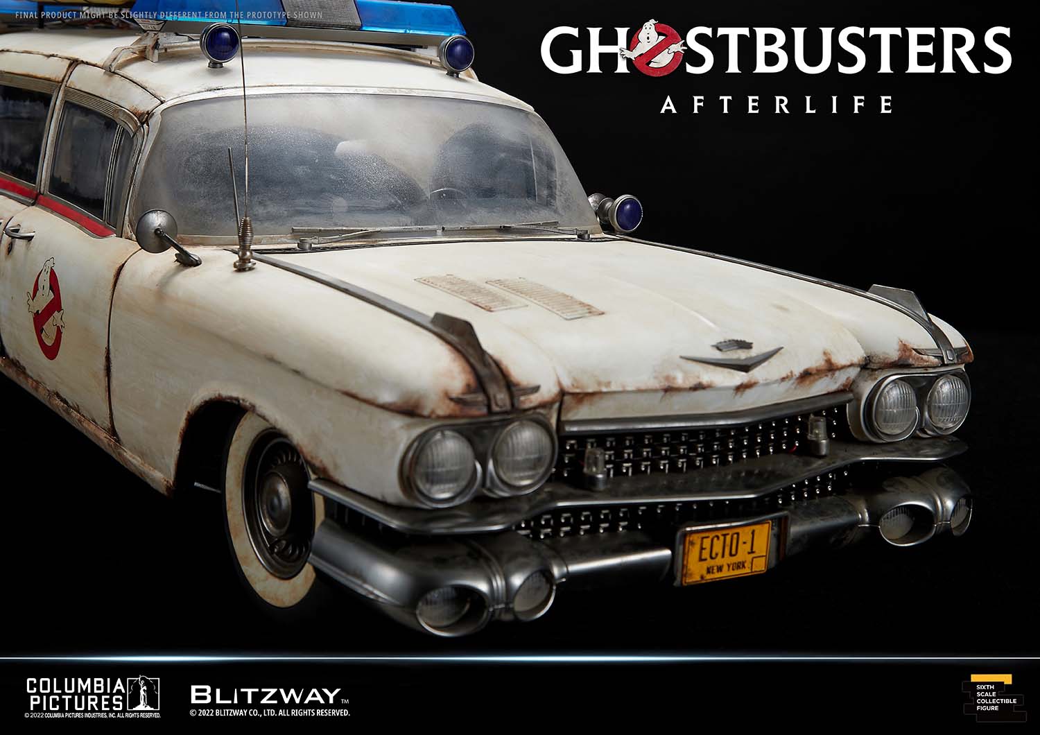 PRE-ORDER Blitzway - Ghostbuster: Afterlife - Ecto-1 1/6