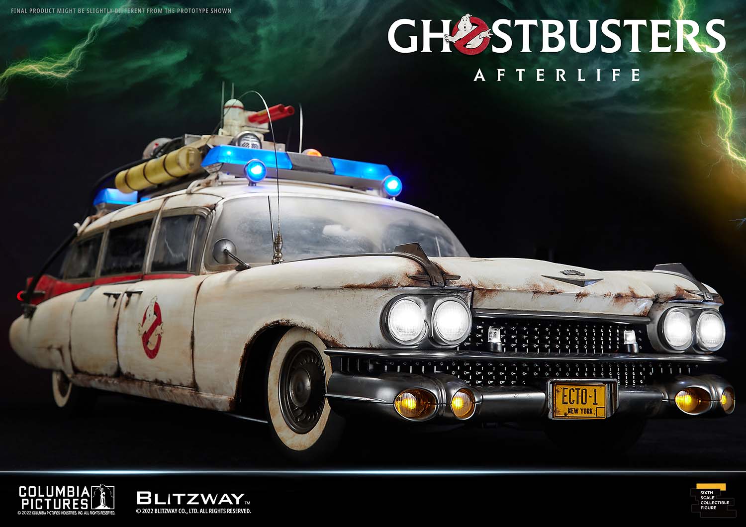PRE-ORDER Blitzway - Ghostbuster: Afterlife - Ecto-1 1/6