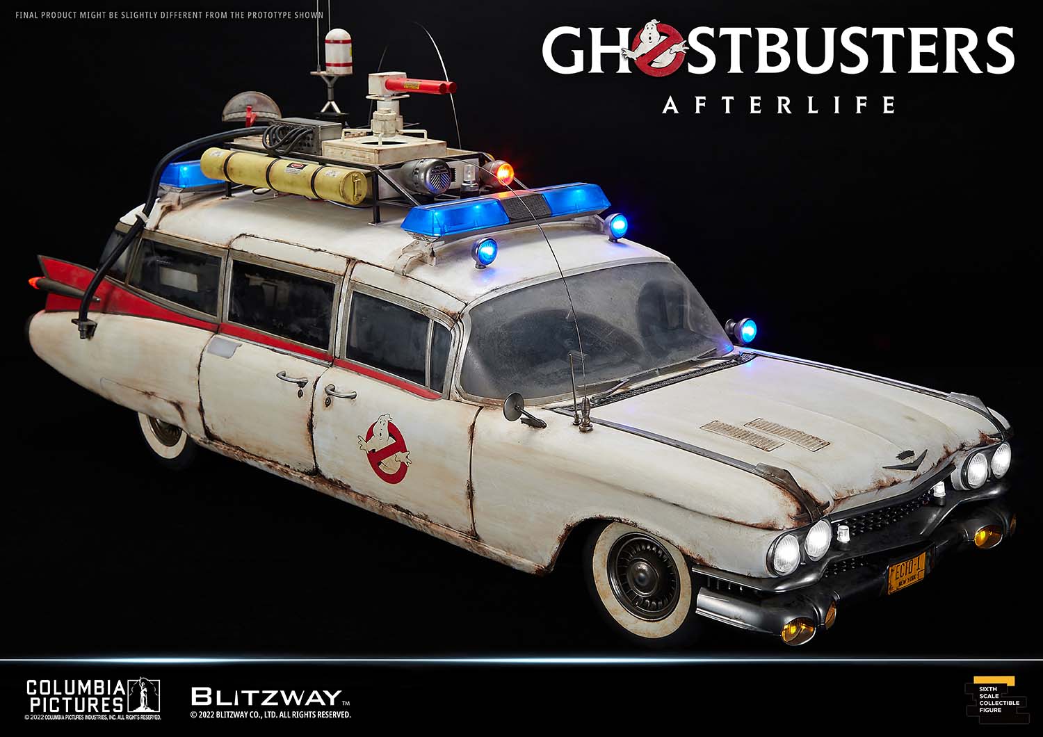 PRE-ORDER Blitzway - Ghostbuster: Afterlife - Ecto-1 1/6