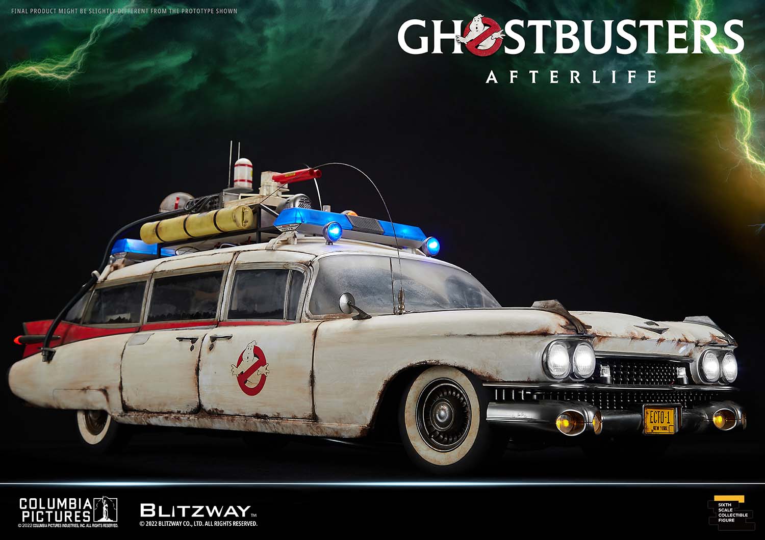 PRE-ORDER Blitzway - Ghostbuster: Afterlife - Ecto-1 1/6