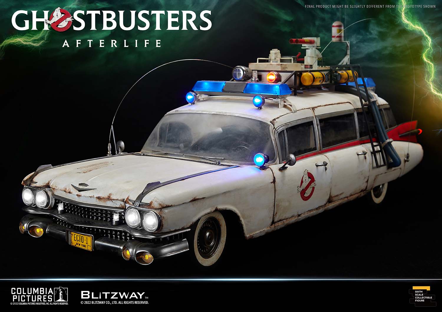 PRE-ORDER Blitzway - Ghostbuster: Afterlife - Ecto-1 1/6