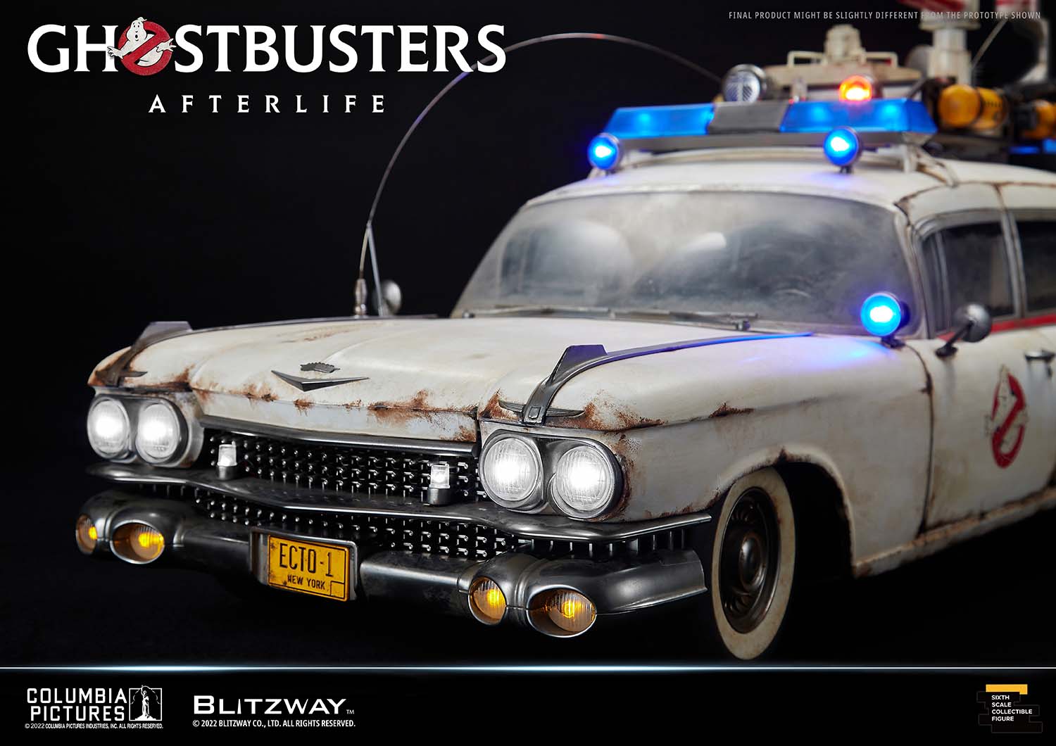 PRE-ORDER Blitzway - Ghostbuster: Afterlife - Ecto-1 1/6