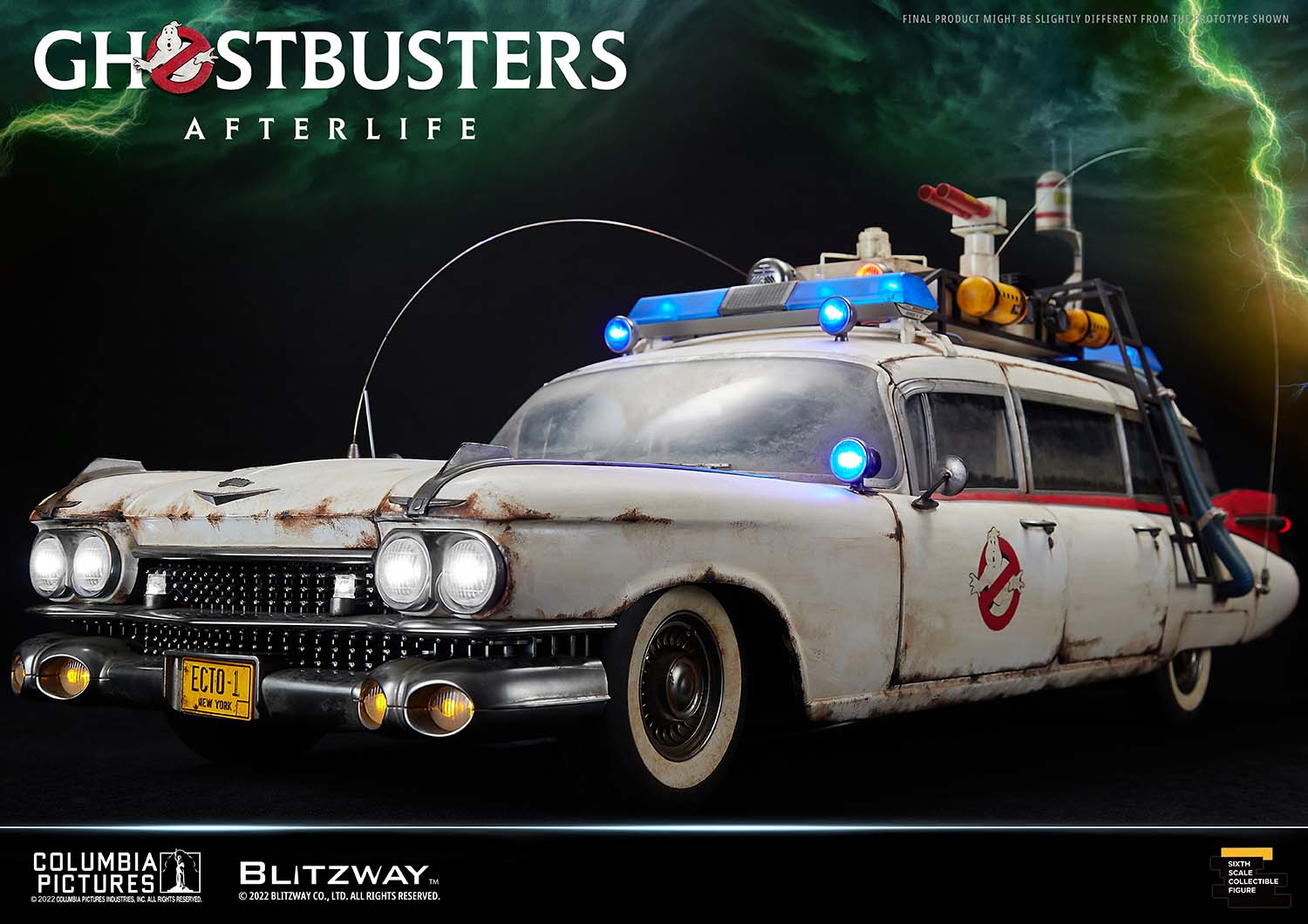 PRE-ORDER Blitzway - Ghostbuster: Afterlife - Ecto-1 1/6