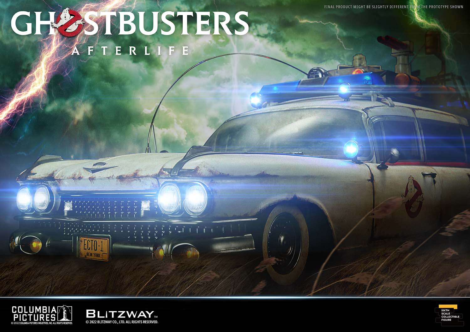 PRE-ORDER Blitzway - Ghostbuster: Afterlife - Ecto-1 1/6