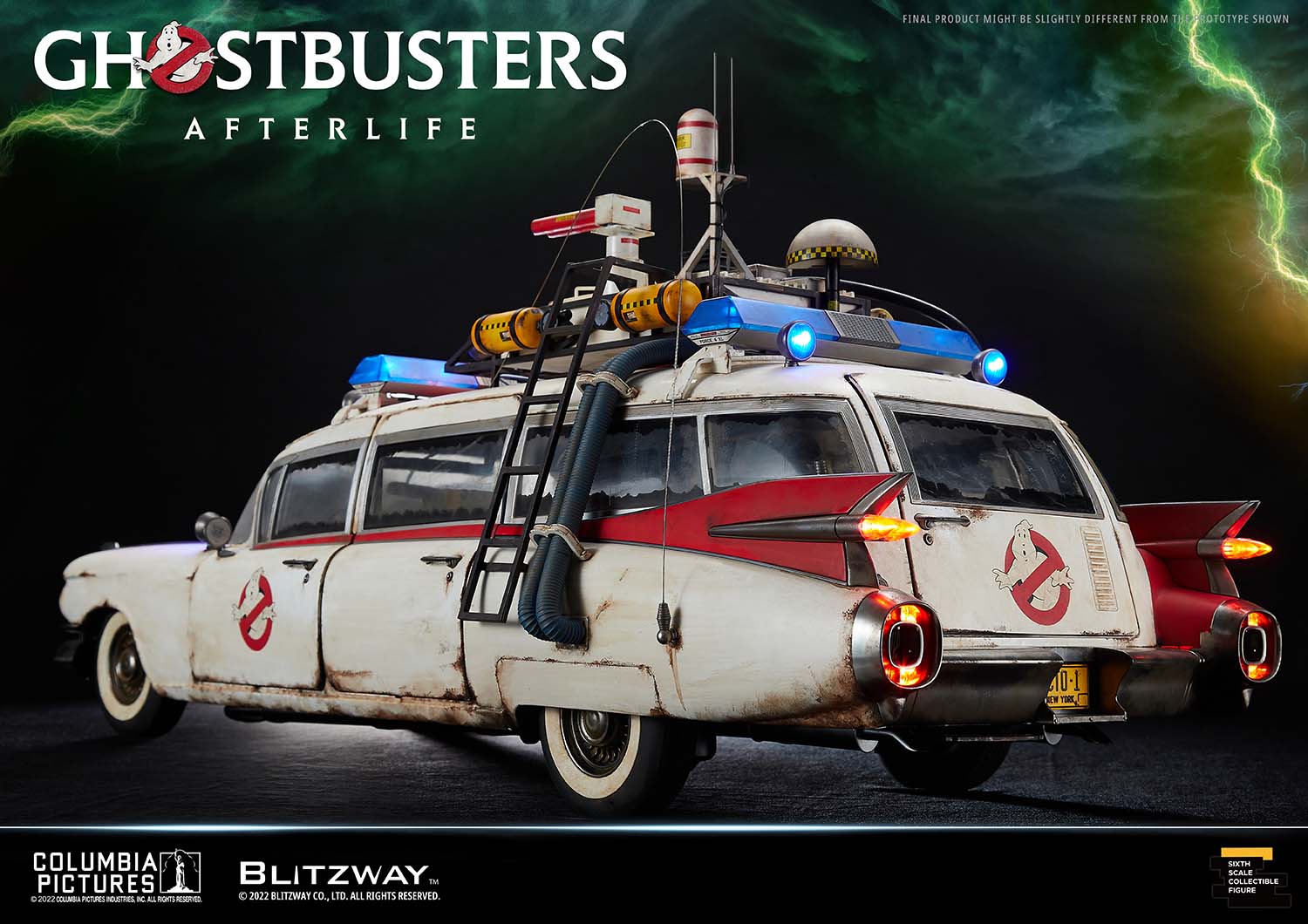 PRE-ORDER Blitzway - Ghostbuster: Afterlife - Ecto-1 1/6