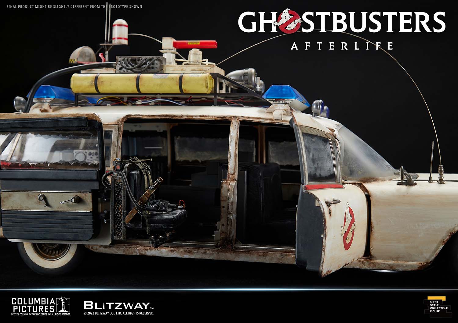 PRE-ORDER Blitzway - Ghostbuster: Afterlife - Ecto-1 1/6