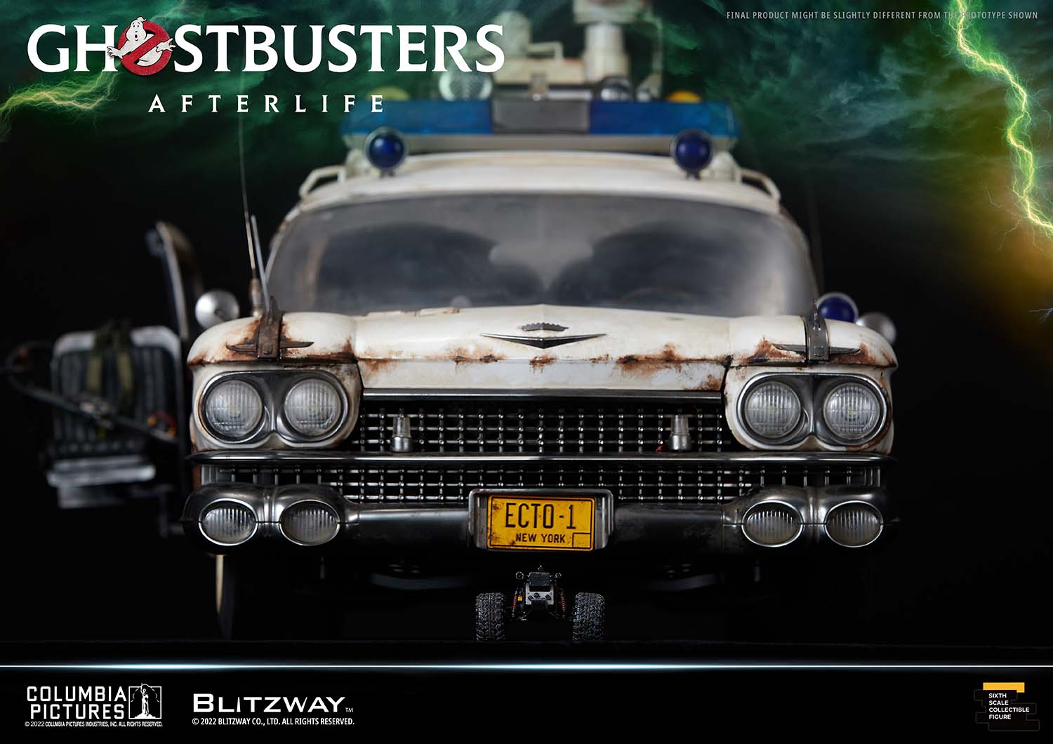 PRE-ORDER Blitzway - Ghostbuster: Afterlife - Ecto-1 1/6