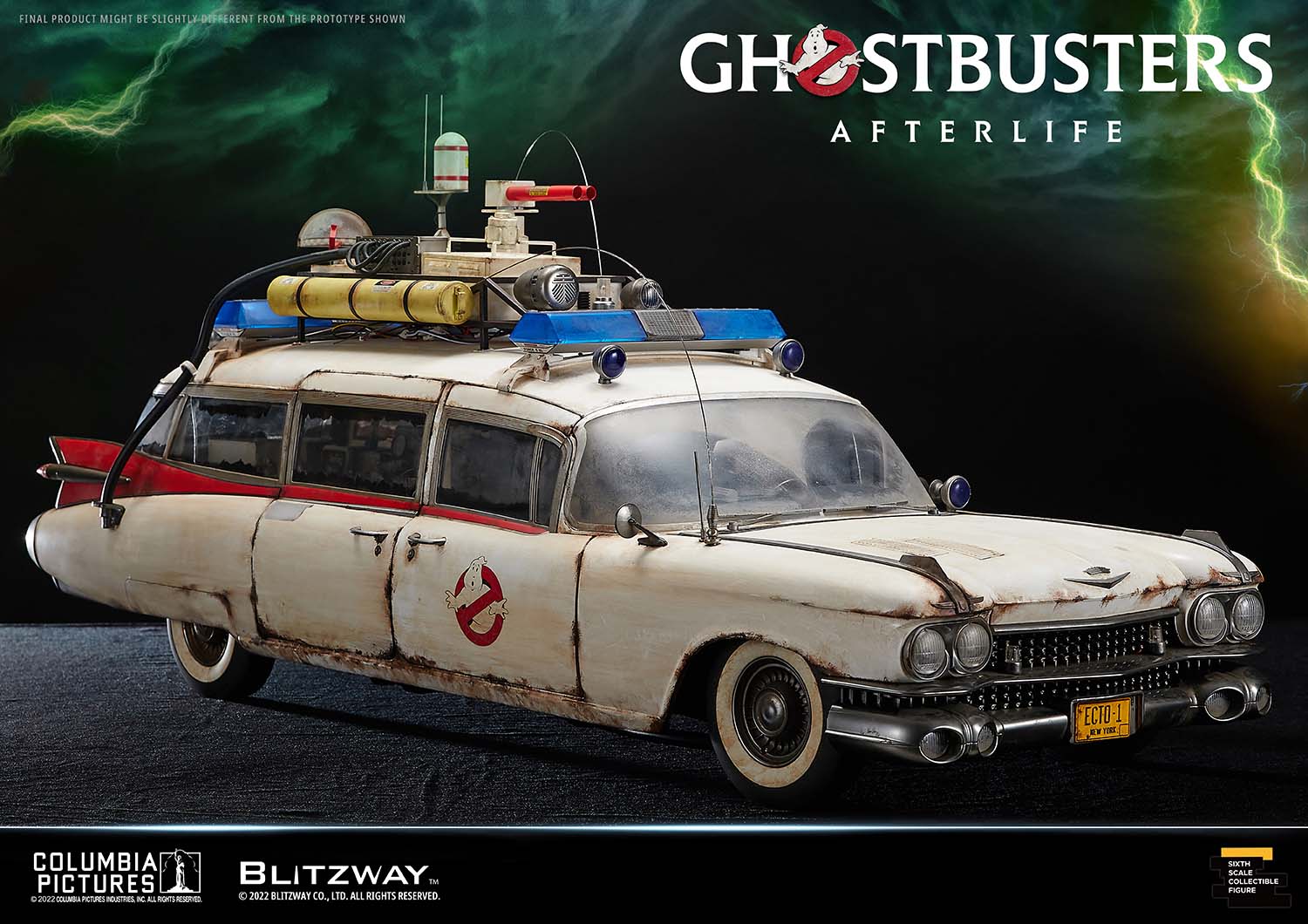 PRE-ORDER Blitzway - Ghostbuster: Afterlife - Ecto-1 1/6