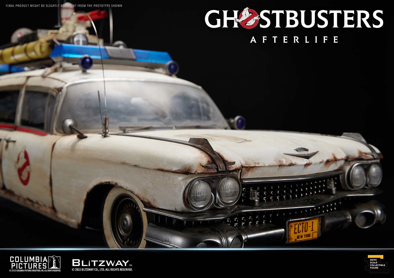 PRE-ORDER Blitzway - Ghostbuster: Afterlife - Ecto-1 1/6