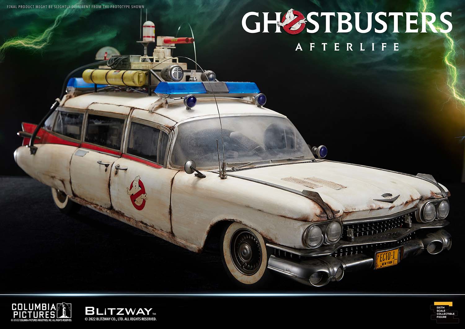 PRE-ORDER Blitzway - Ghostbuster: Afterlife - Ecto-1 1/6