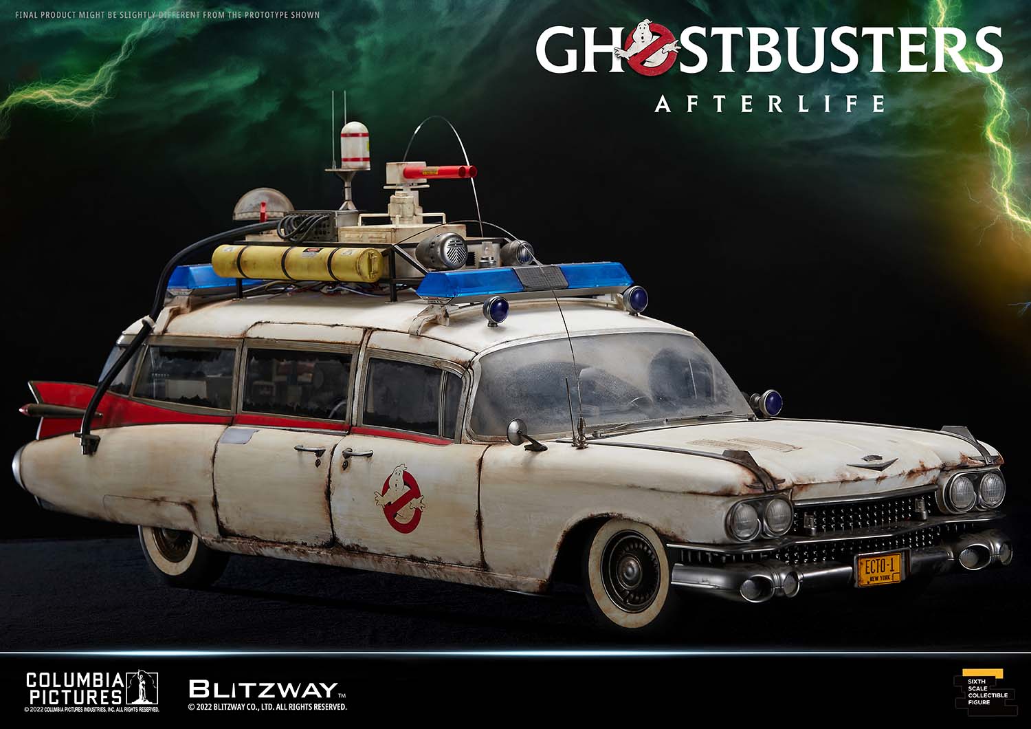 PRE-ORDER Blitzway - Ghostbuster: Afterlife - Ecto-1 1/6